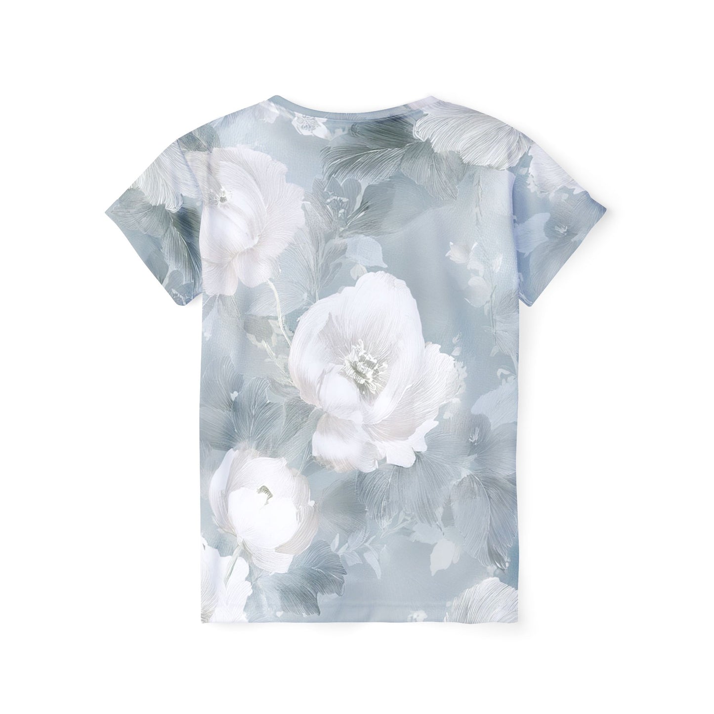 Women Poly Shirt with Floral Print F328