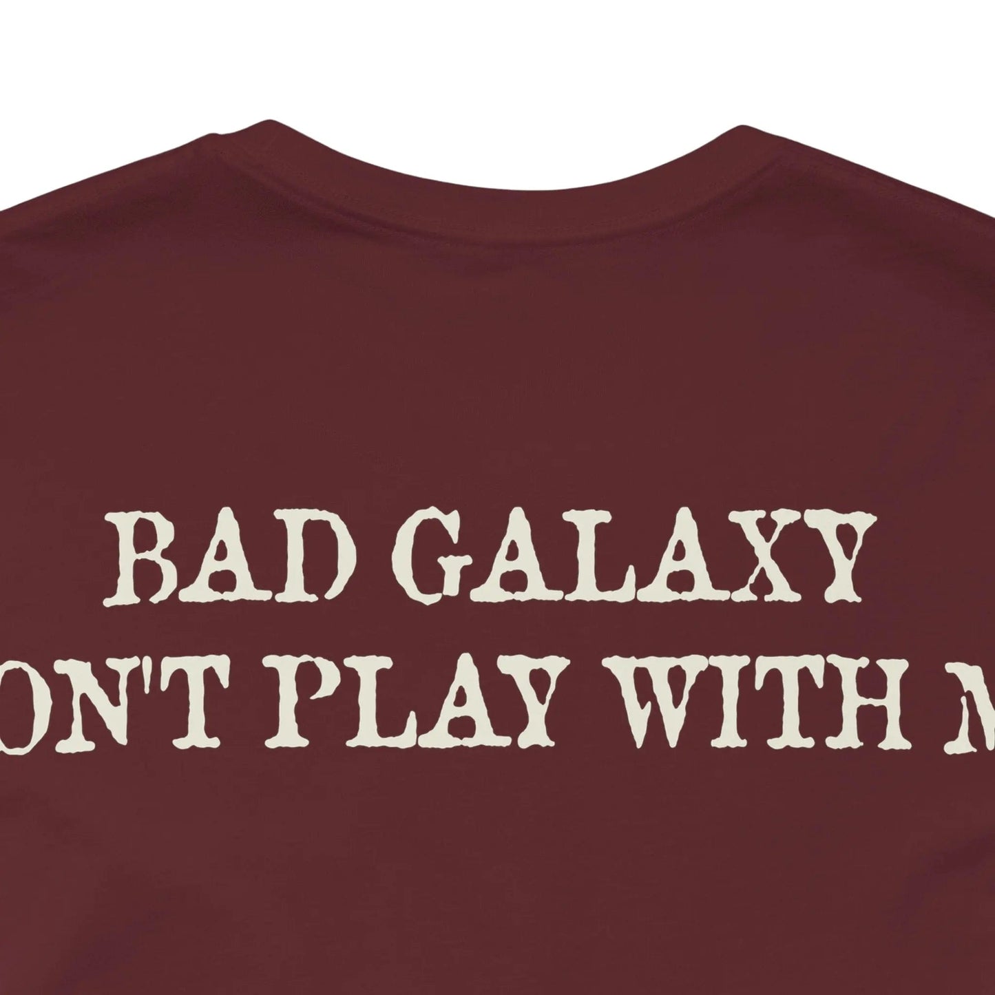 Skull T Shirt From Bad Galaxy 100 Percent Cotton Eco Friendly Made In USA With Durable Stitching