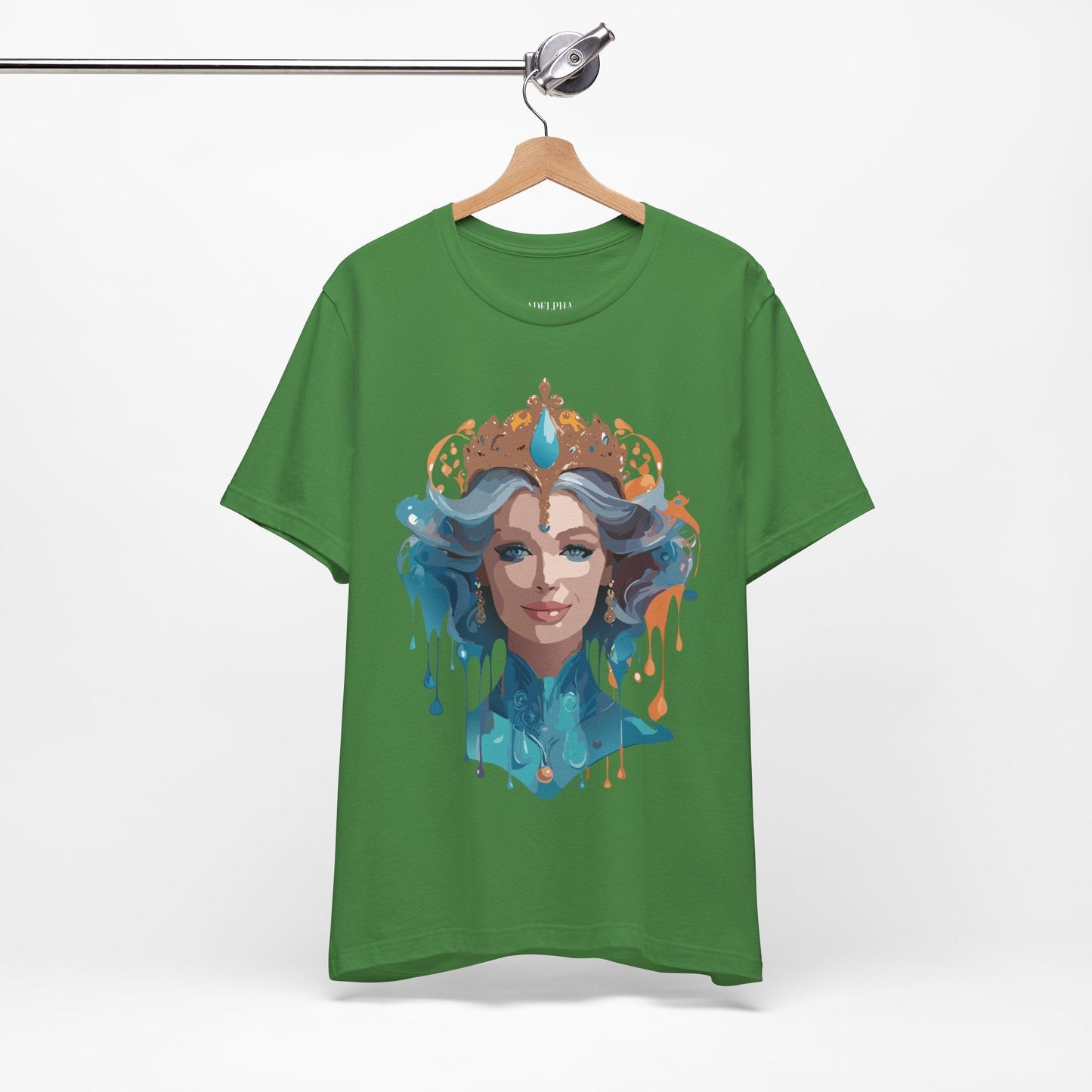 Queen Graphic Tee Unisex Adelpha Vintage Artwork Short Sleeve Premium Casual Wear