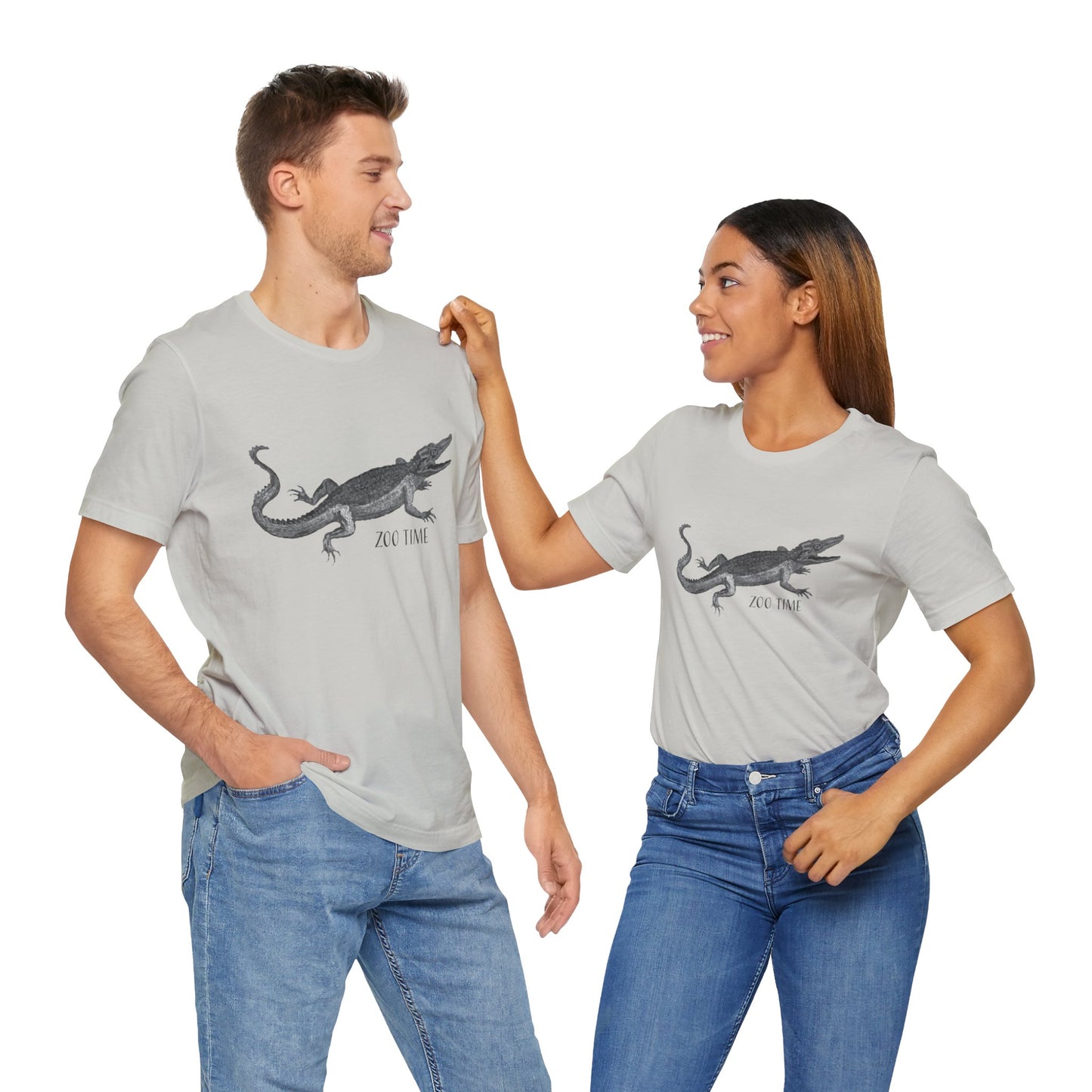 Camiseta unisex con estampado de animales 