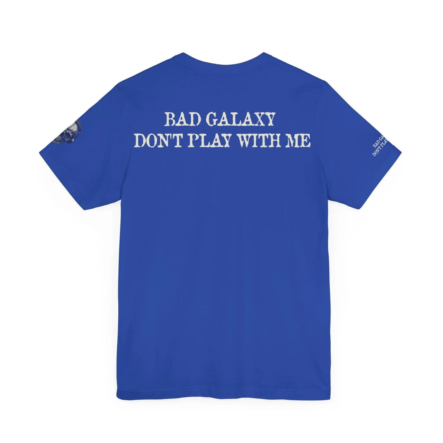 Skull T Shirt From Bad Galaxy 100 Percent Cotton Eco Friendly Made In USA With Durable Stitching