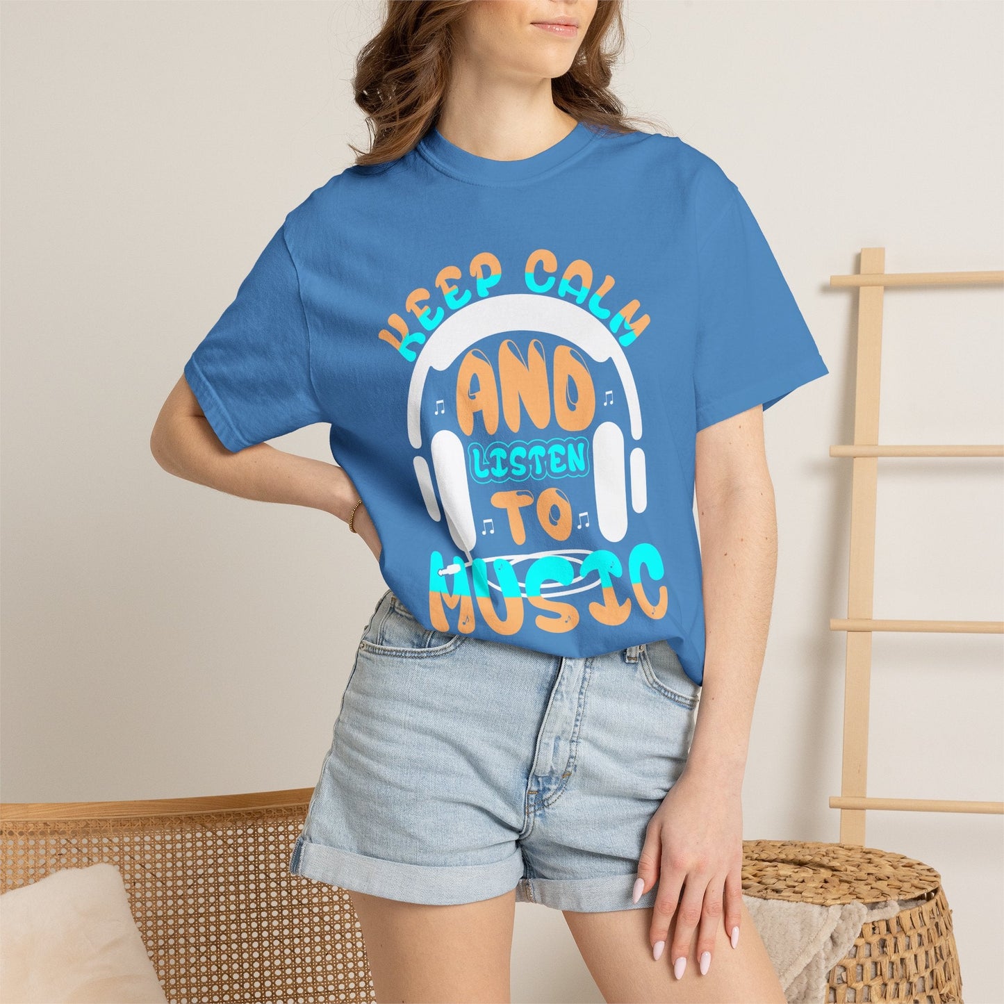 Music Graphic Design Unisex Cotton T-shirt 055