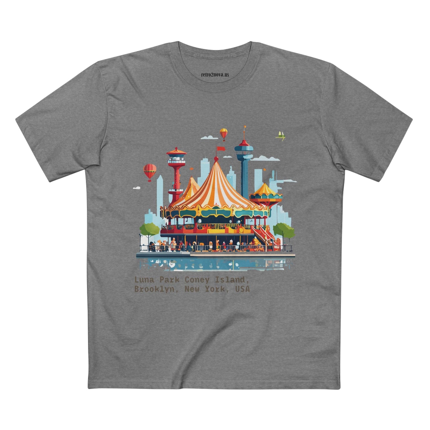Travel Shirt Brooklyn Shirt Unisex Premium Cotton Tee With Original Art Design TT15