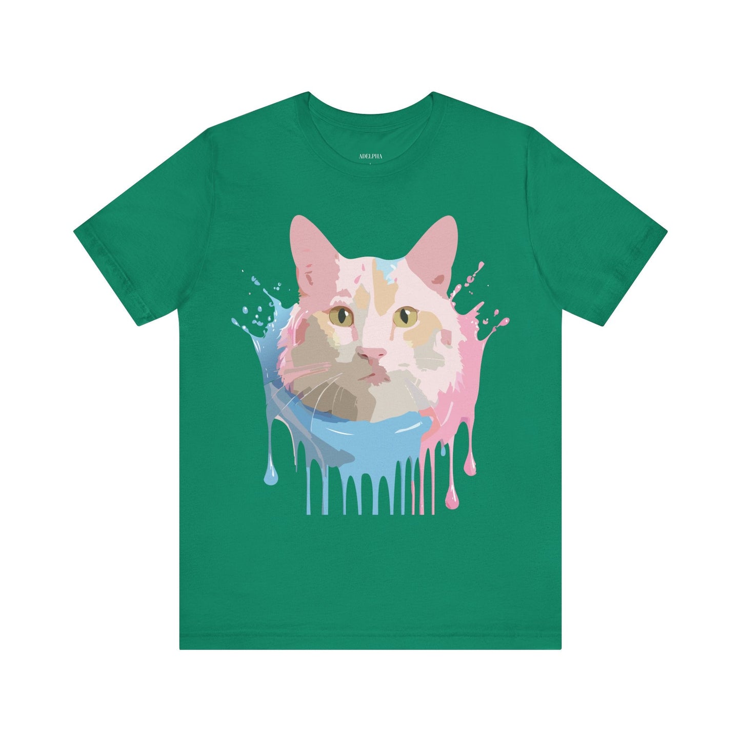 Cat Graphic Tee Unisex Shirt With Vintage Artwork From Adelpha
