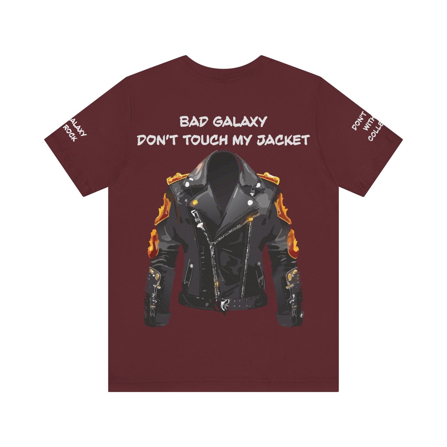 Punk Rock Tee Shirt From Bad Galaxy Made To Order 100 Percent Cotton Eco Friendly Inks