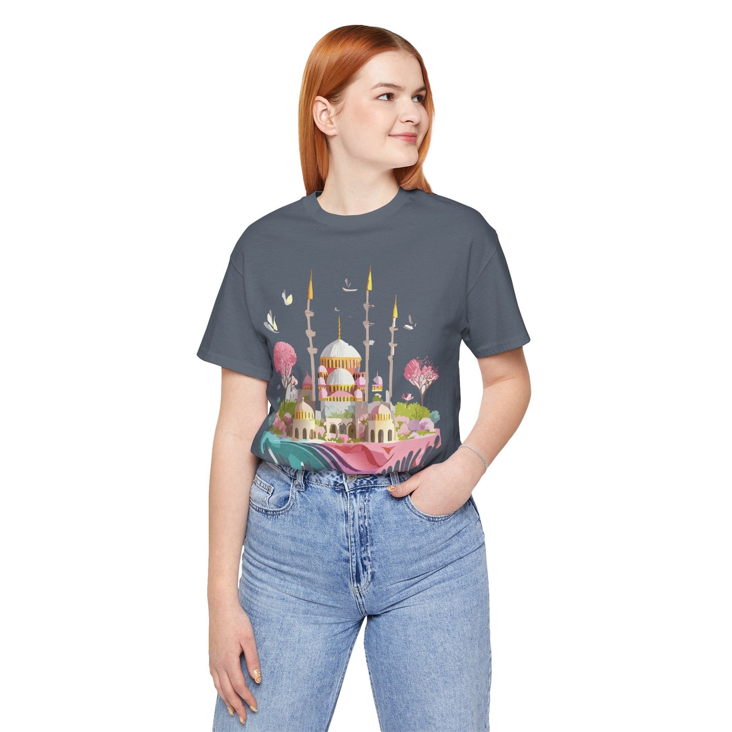 Istanbul Tourist Shirt Unisex Graphic Tee With Vintage Inspired Artwork By Adelpha