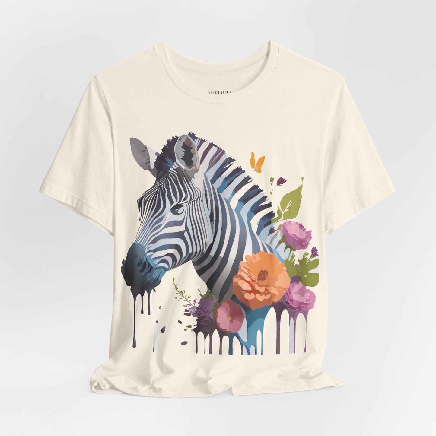 Adelpha Zebra Graphic Tee Unisex Short Sleeve Shirt Vintage Inspired Artwork Limited Edition