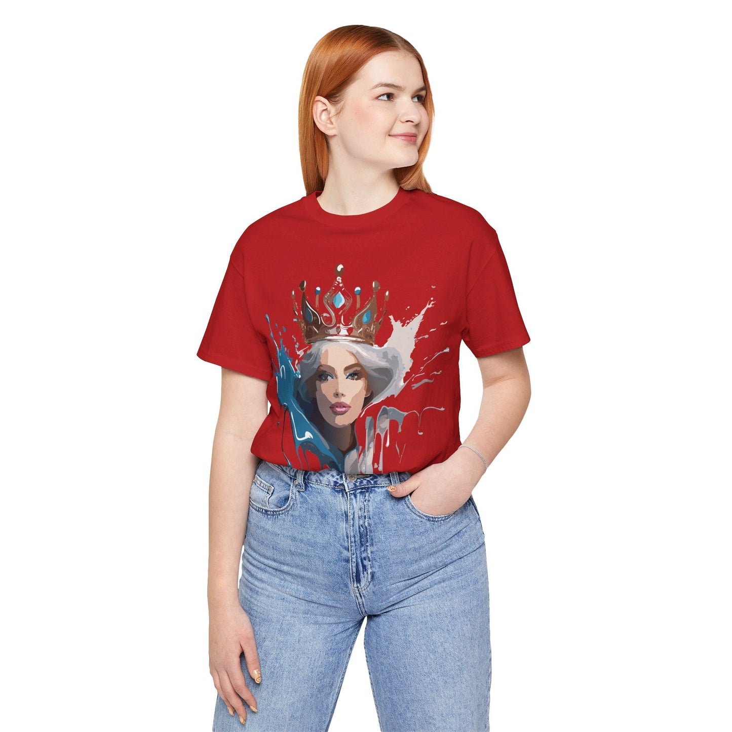 Queen Graphic T Shirt By Adelpha Premium Unisex Jersey Short Sleeve Art Design Tee
