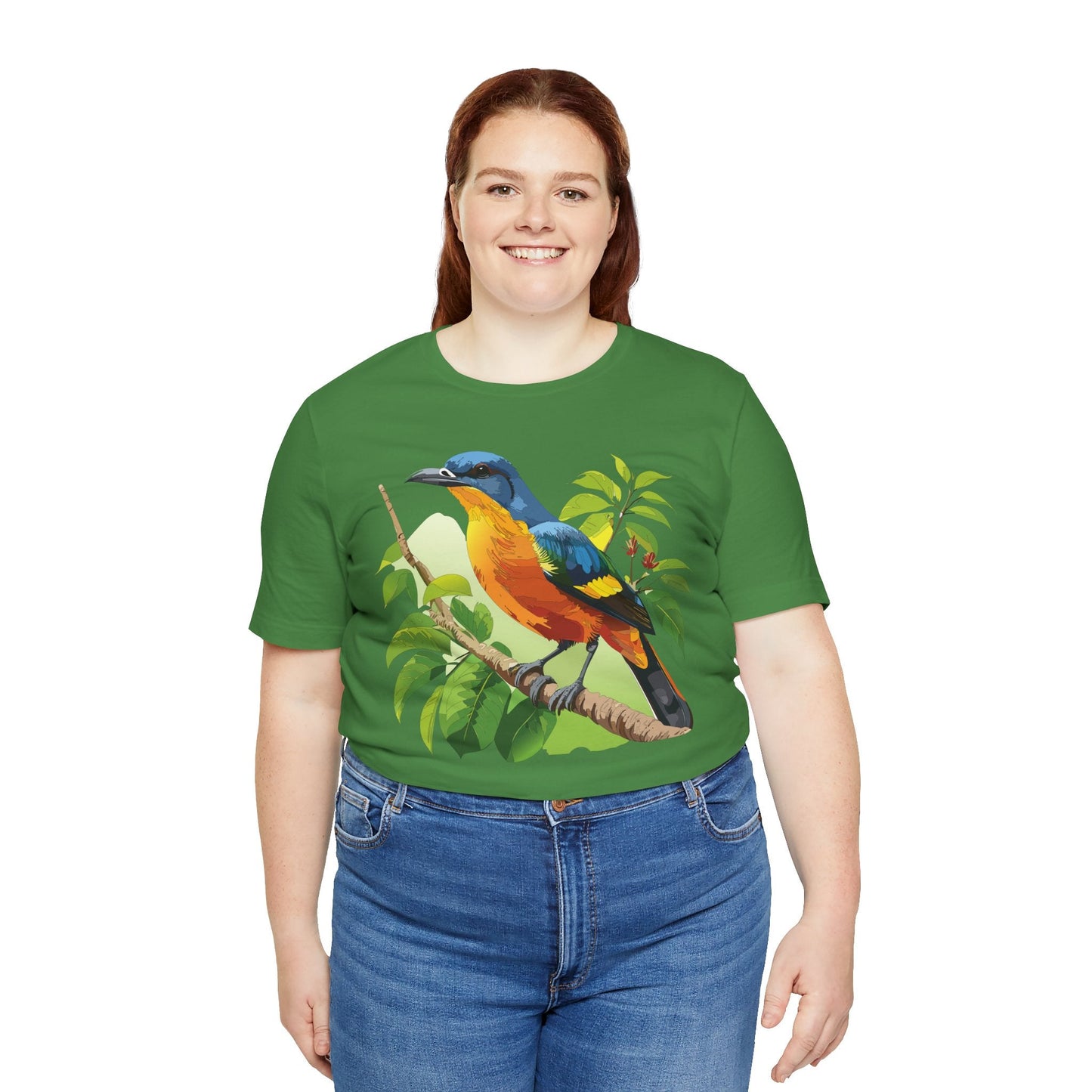 Unisex Animal Design Tee Shirt With Wildlife Graphics For Casual Everyday Wear And Comfort