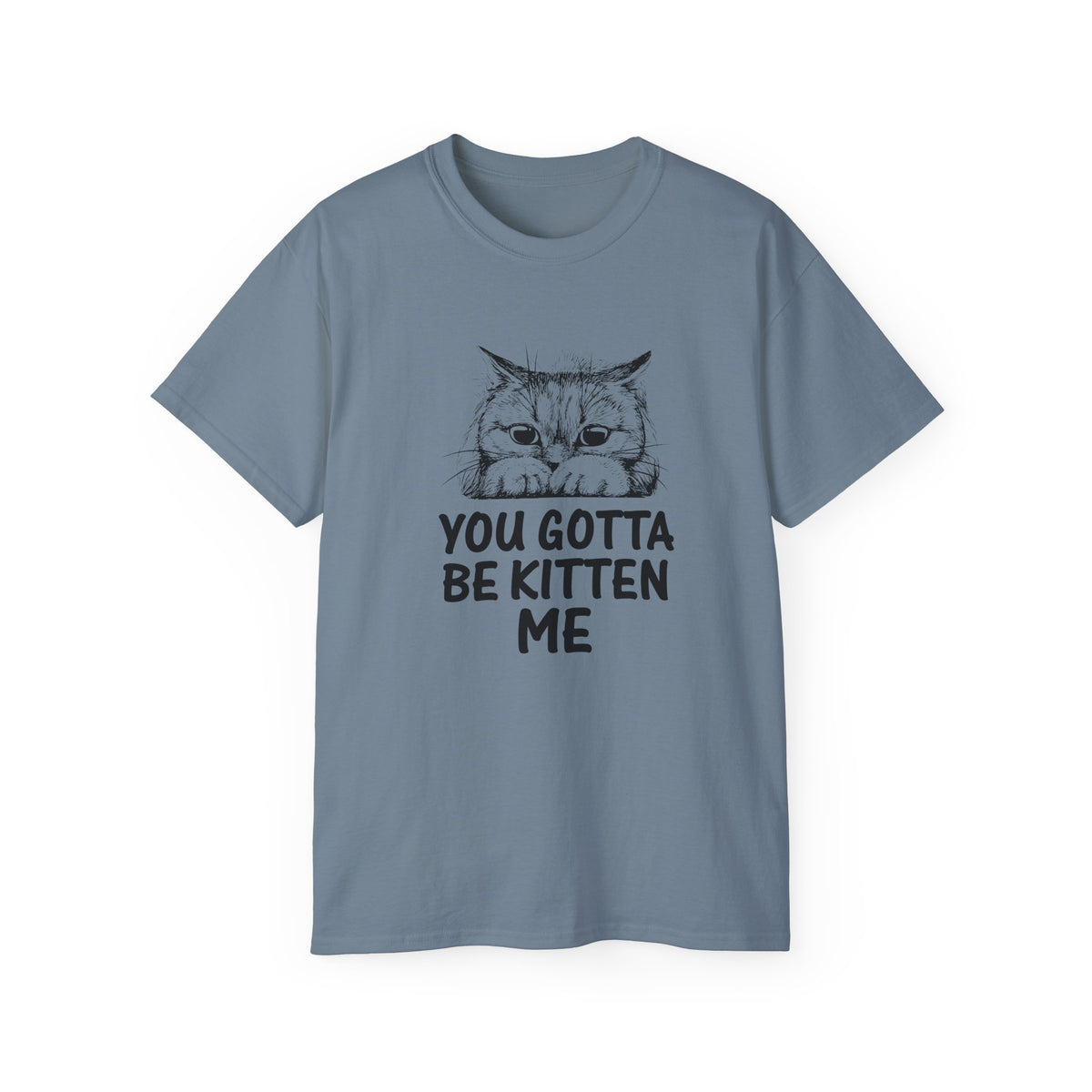 You Gotta Be Kitten Me Cat Illustration Tee | Funny Cat Shirt, Cute Kitten Design