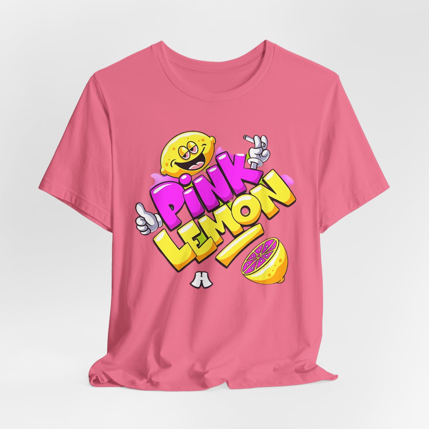 Lemon Graphic Tee, Graphic T-Shirt, Funny Lemon Shirt, Cute Cartoon Tees, Art T-Shirt, Art Design Tees
