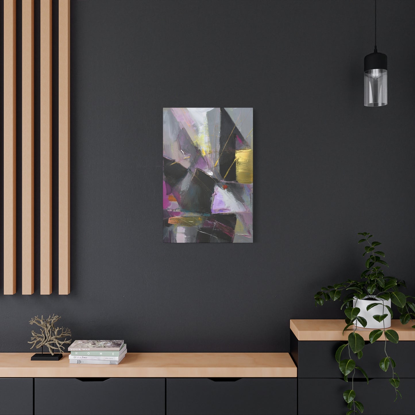 Abstract Oil Painting Print Canvas 20x24,20x30,24x30 24x32,24x36,30x40 32x48,36x48,40x60 Pine-Wood Inner Frame ABS-215