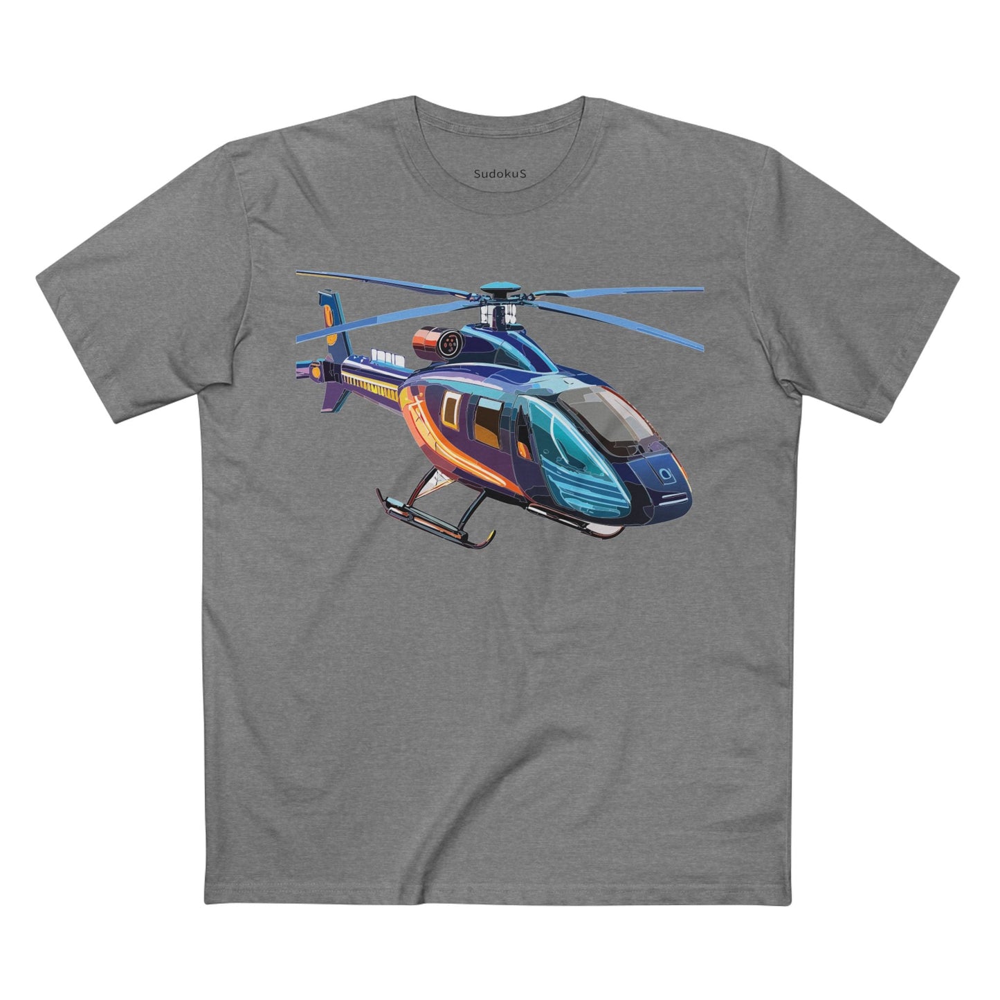 Chopper Graphic Unisex 100 Cotton Staple Tee 14