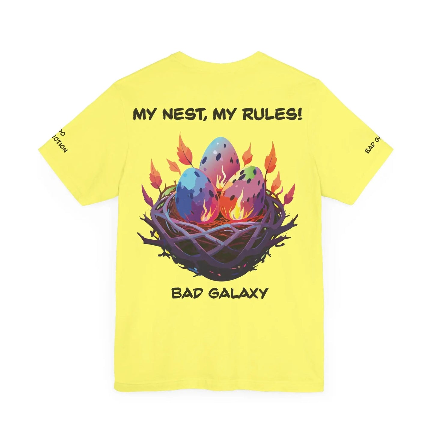 Animal T Shirt By Bad Galaxy Made To Order Cotton Tee With Eco Friendly Inks Soft Comfort Fit