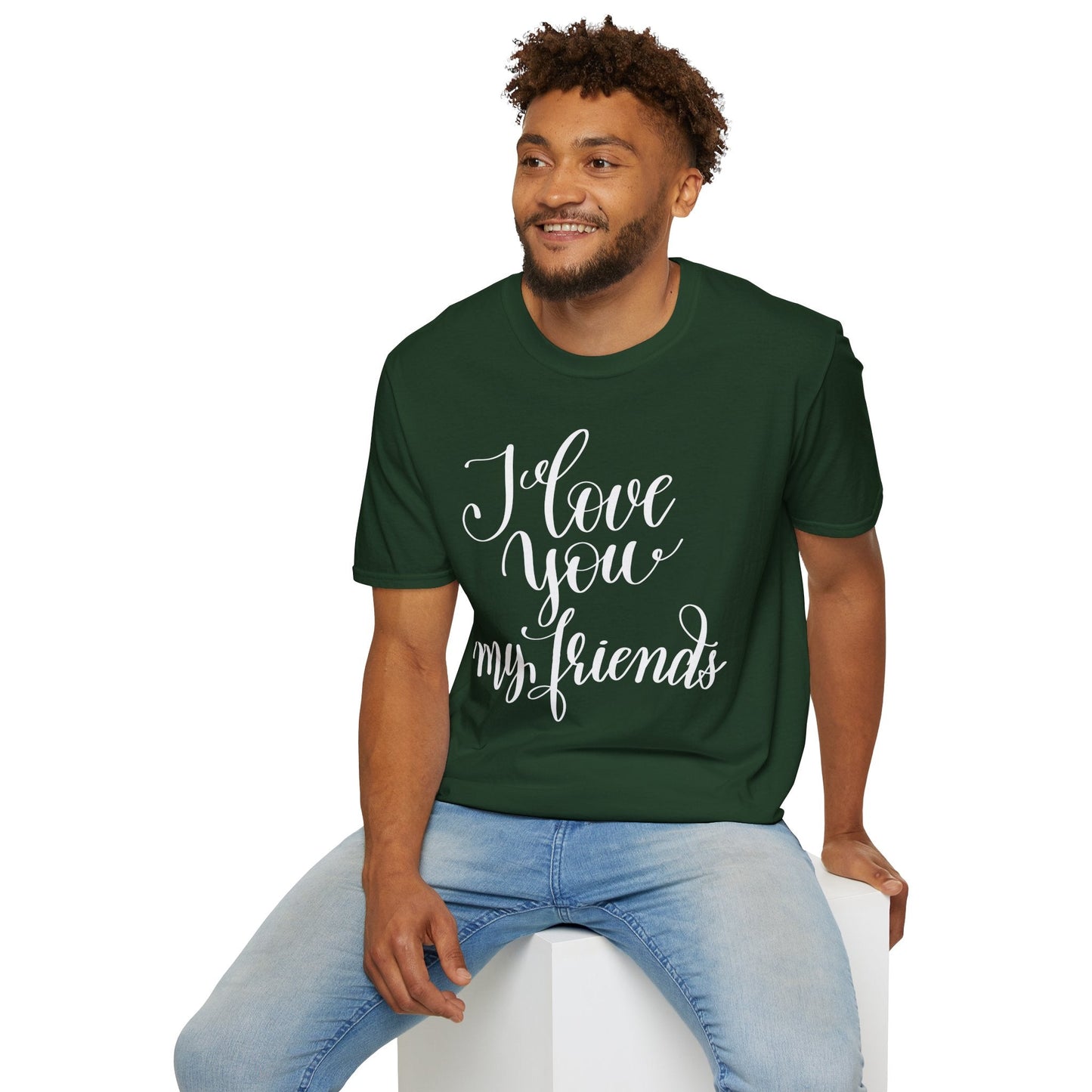 Positive Slogan T Shirts Unisex Tee With Positive Words And Good Quotes Gildan Softstyle 100 Percent Ring Spun Cotton
