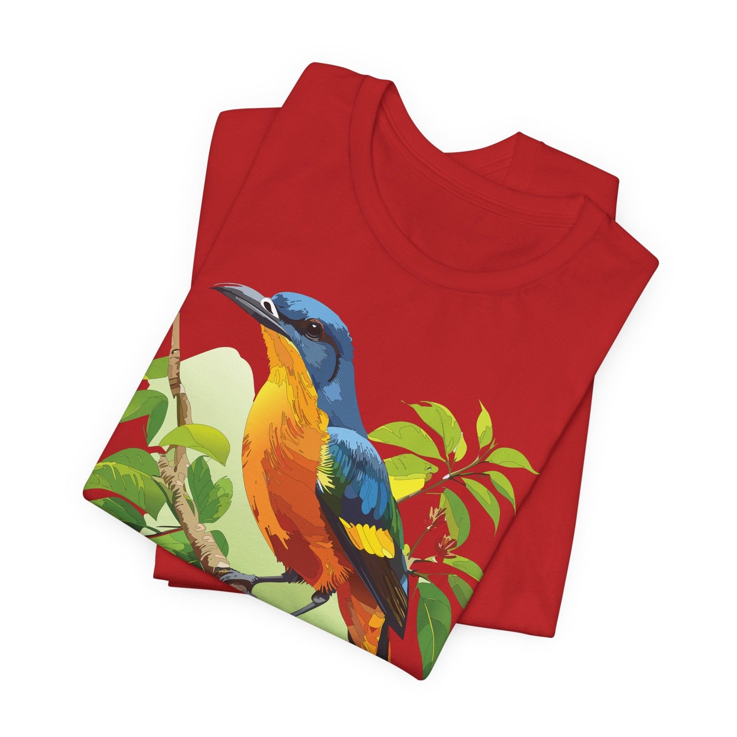 Unisex Animal Design Tee Shirt With Wildlife Graphics For Casual Everyday Wear And Comfort