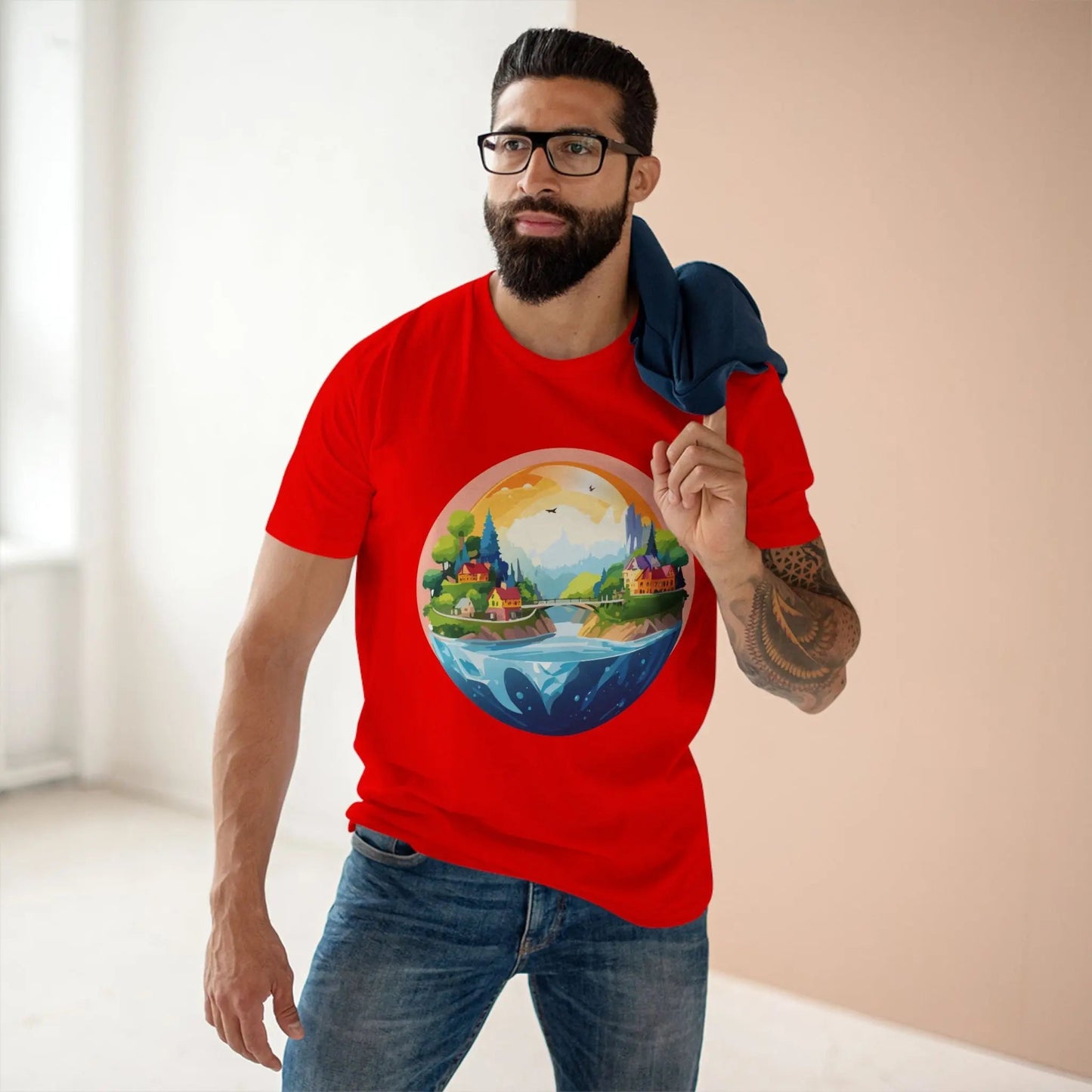 Fantasy Graphic Unisex 100 Cotton Staple Tee 4