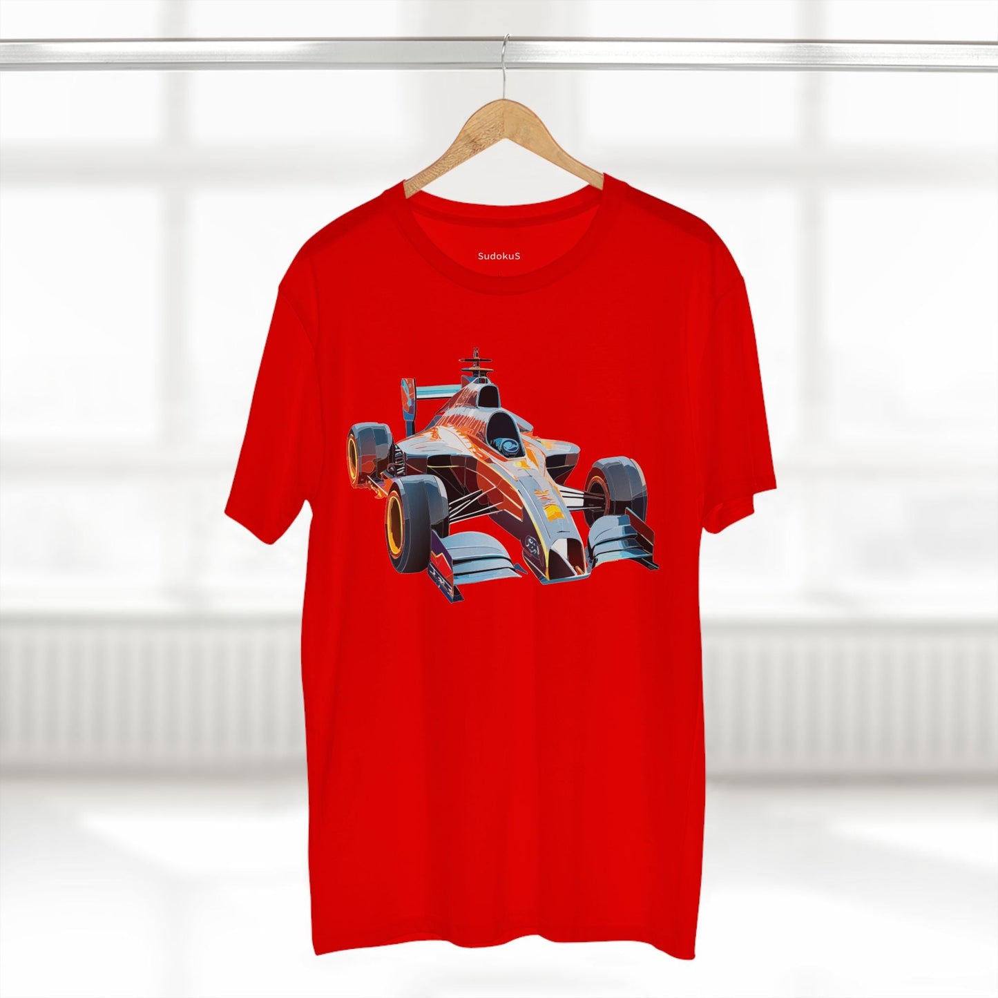 Car Graphic Unisex 100 Cotton Staple Tee 9