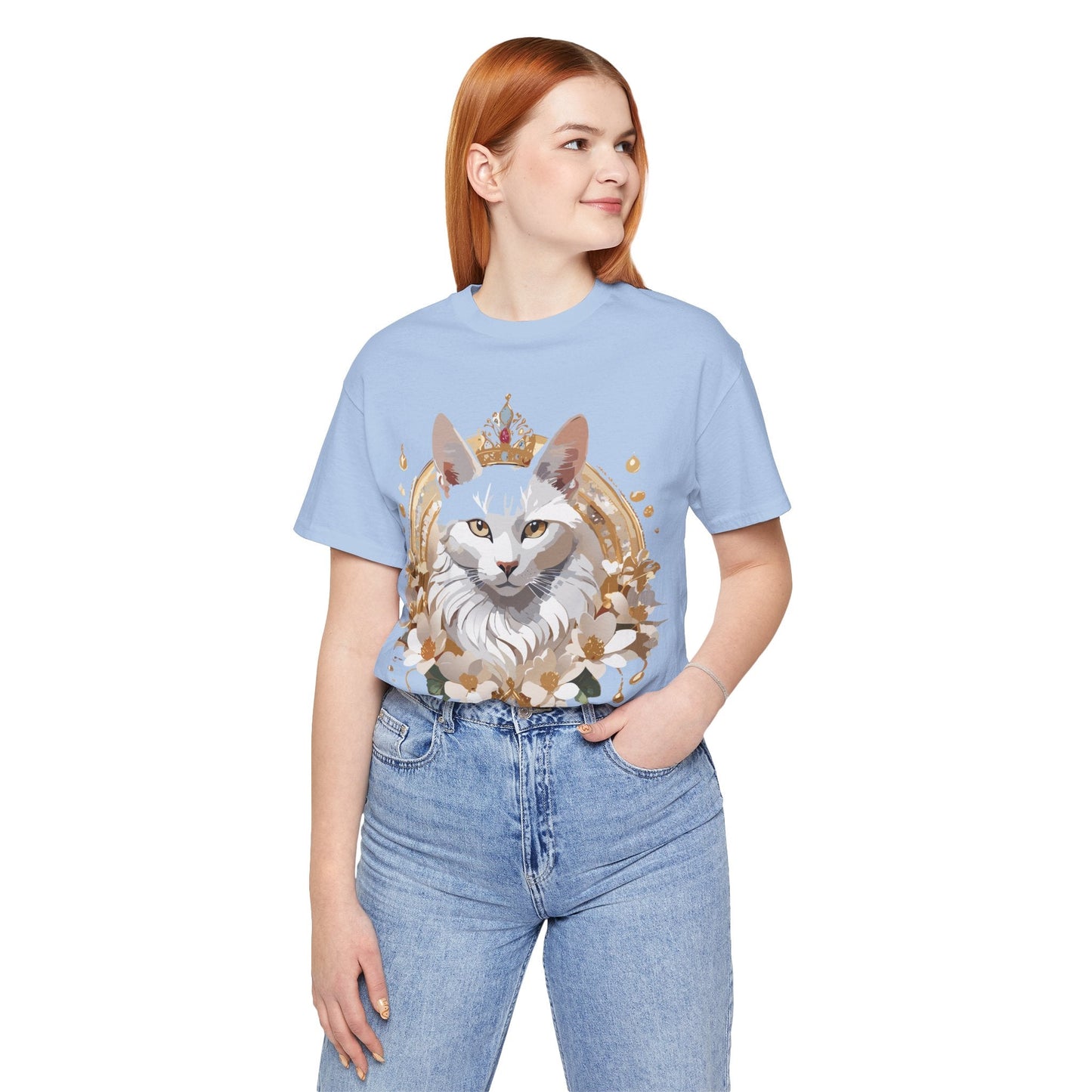 Medallion Graphic Unisex 100 Cotton Vintage Animal Medal Artwork Tee 21