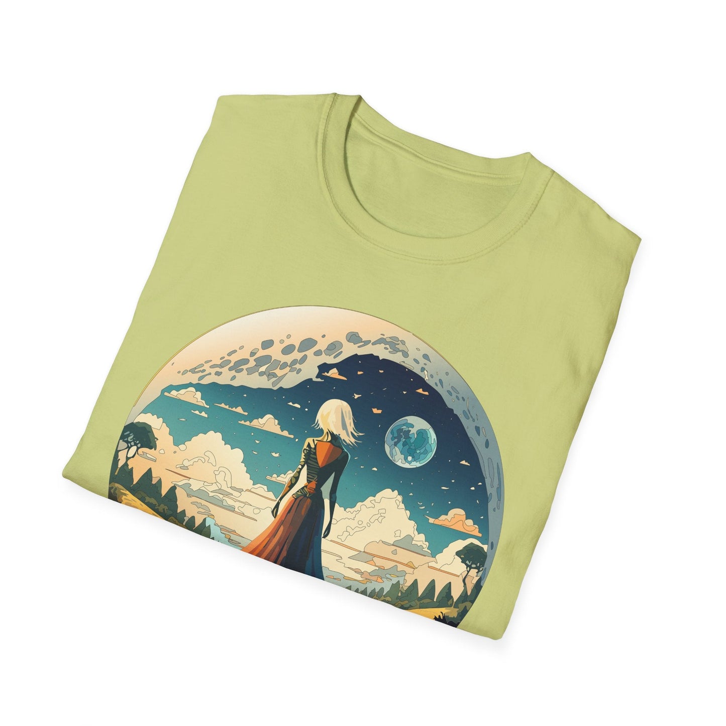 Womens Graphic T Shirts Art Design Tee Unisex Softstyle 64000 Cotton Tee Comfortable Everyday Wear