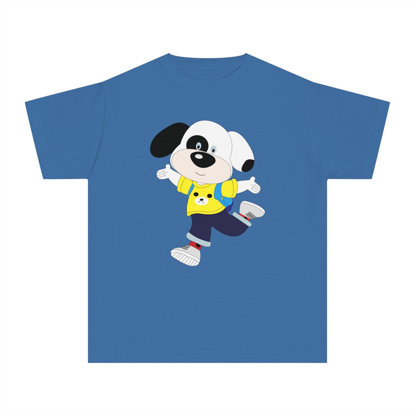 Camiseta juvenil con perrito