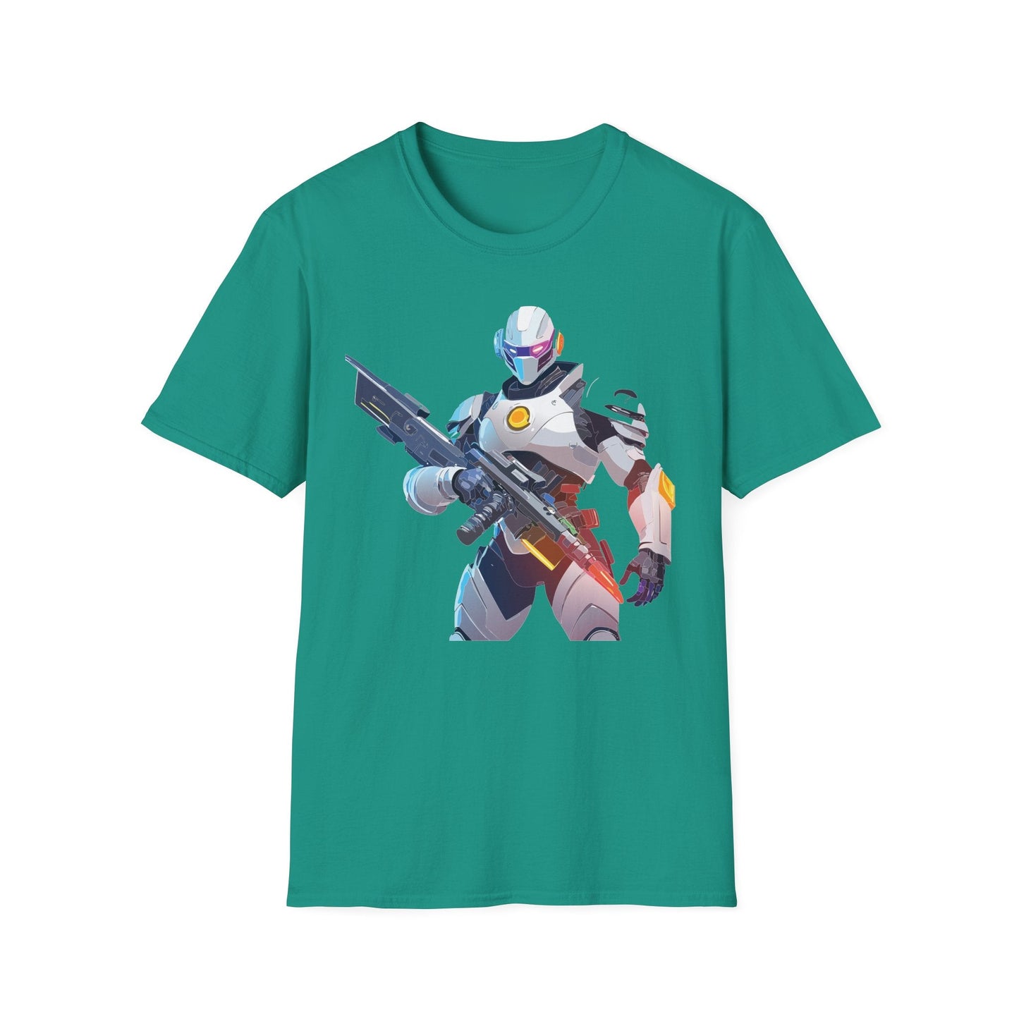 Unisex Robocop T Shirt Graphic With Classic Robocop Design Softstyle 100 Cotton Tee
