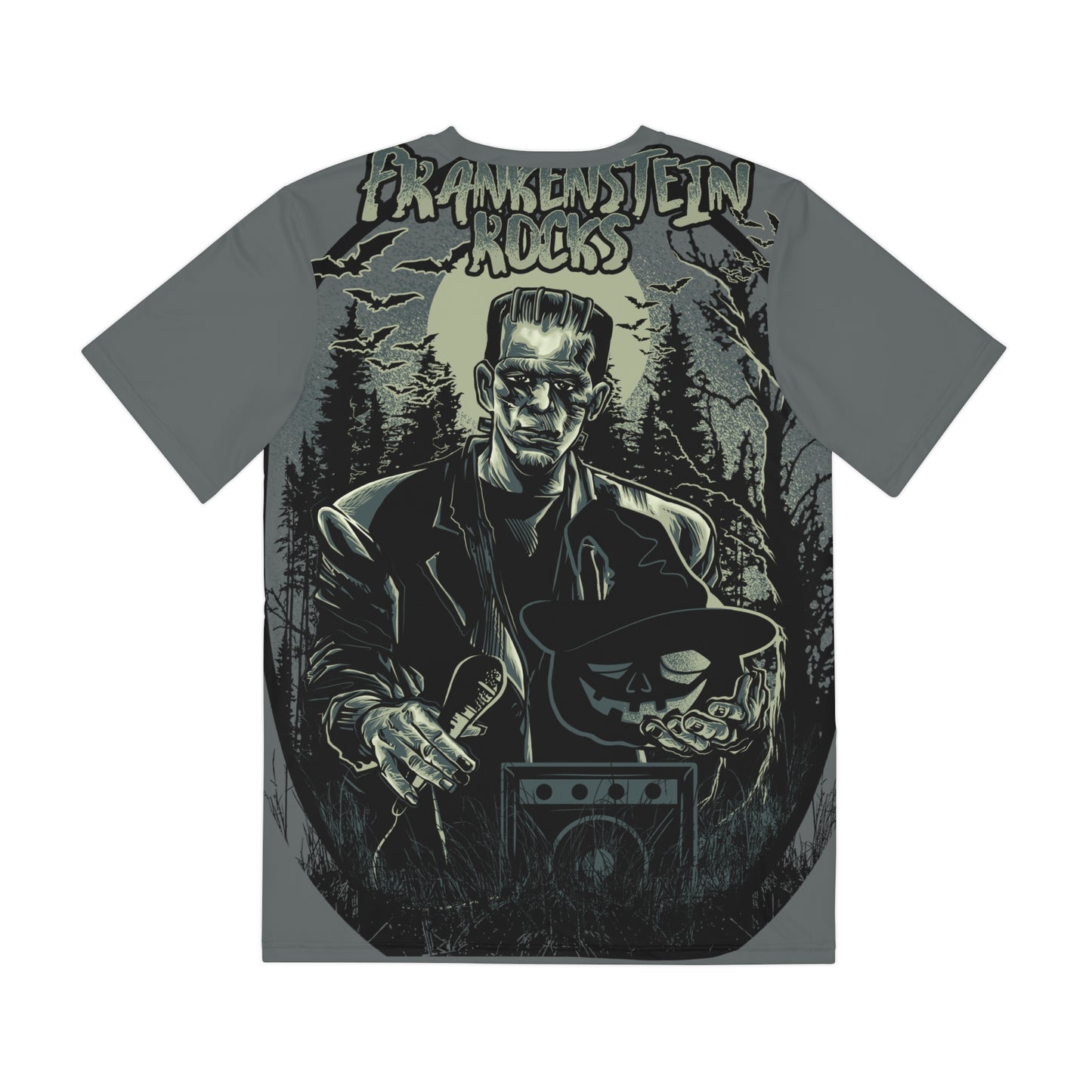 Be7 Fun Graphic T-Shirt, Art Design Poly Shirt, All Over Print Graphic Tee, Funny Print T-Shirt, Funny Monsters Tees