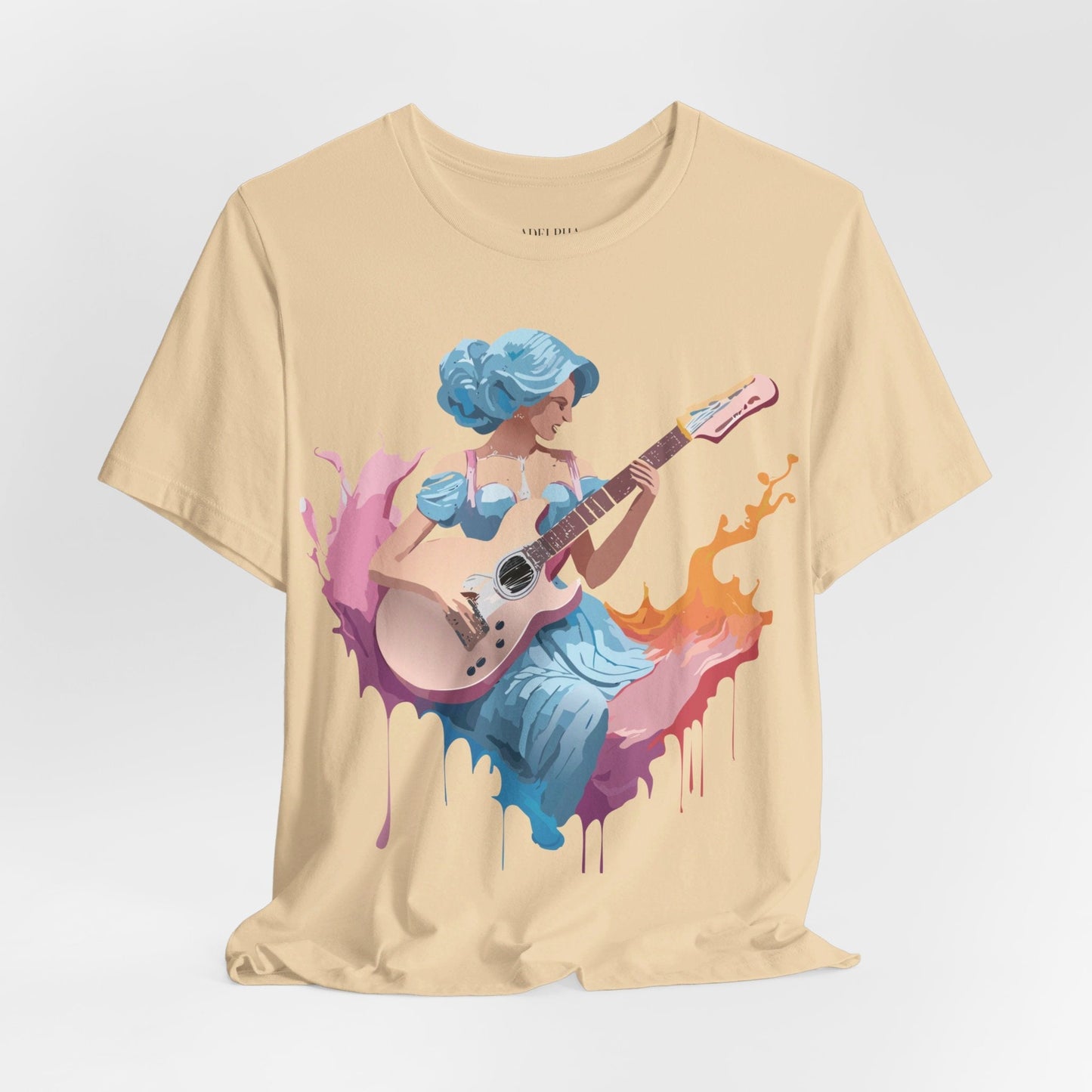 Music T Shirt Graphic Tee Unisex Adelpha Vintage Inspired Artwork Casual Everyday Wear