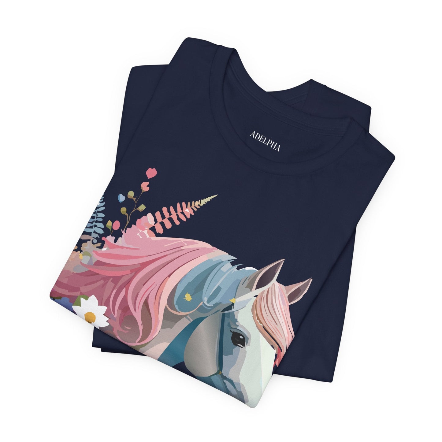 Horse Graphic Unisex 100 Cotton Vintage Animal Art T-Shirt 3