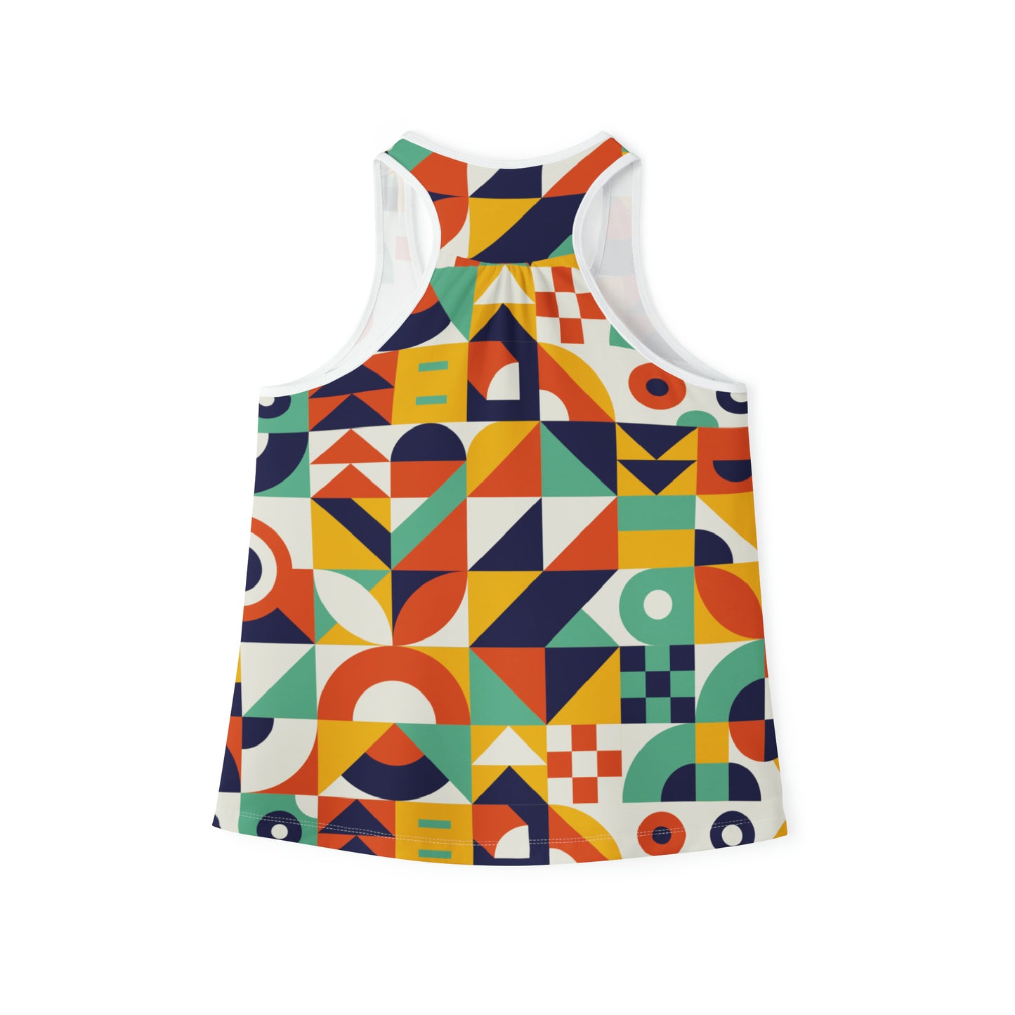 Summer Tank Top with abstract prints