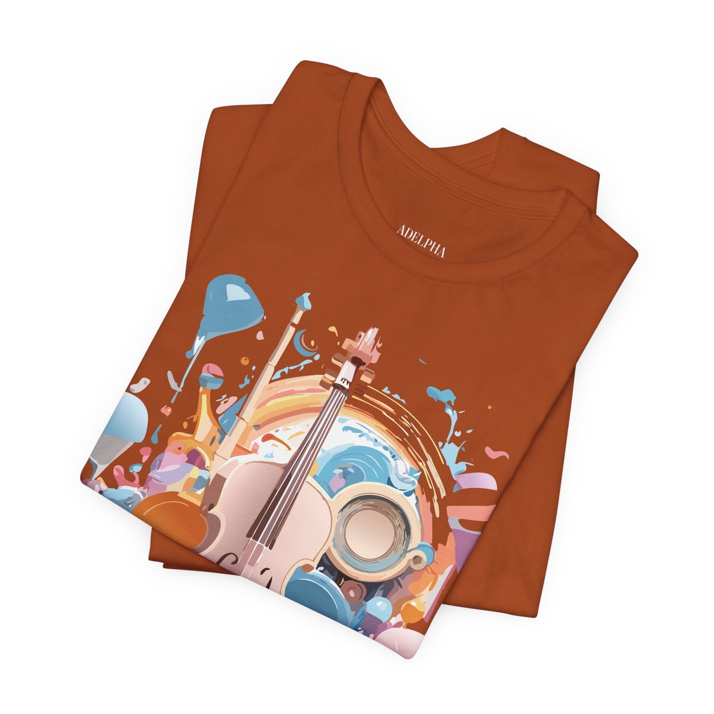 Music Graphic T Shirt Unisex Adelpha Artwork Vintage Inspired Art Design Tee Collection