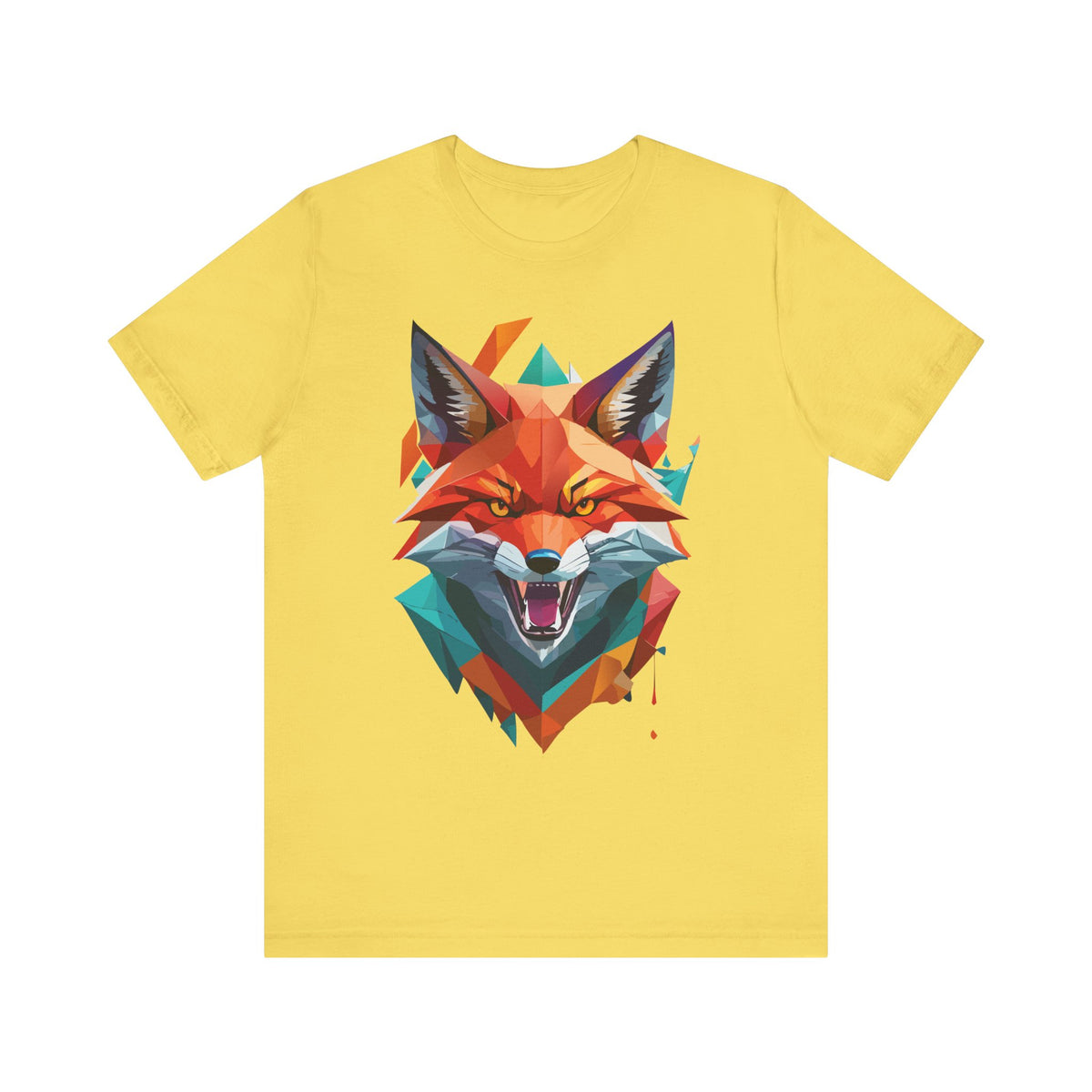 Wild Animals  Graphic Unisex Cotton Bella+Canvas Tee with Art Animal Design ab59