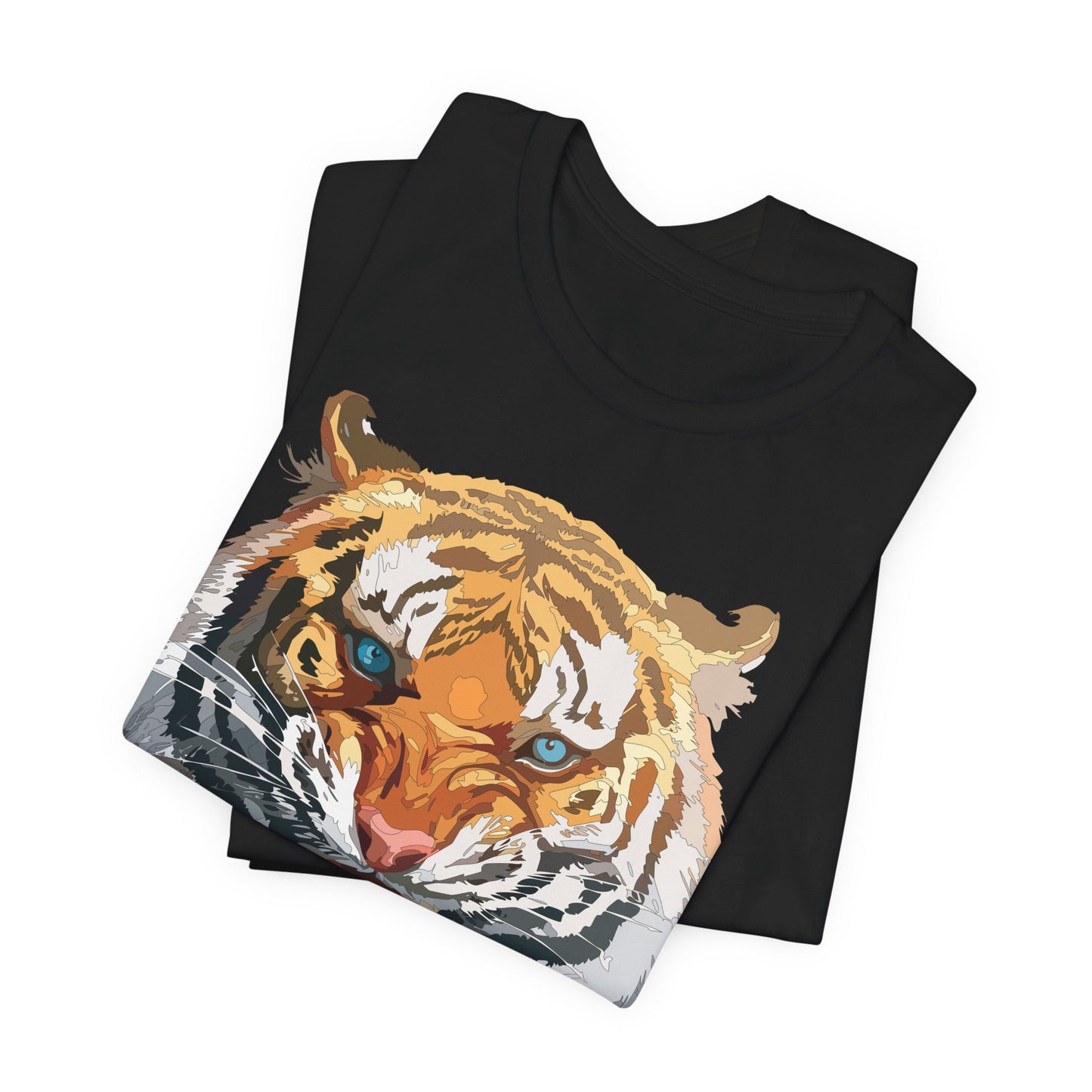 Tiger Shirt, Animal Shirt, T-Shirt with Tiger, Art Design Tee, Wild Animals Tees, Safari T-Shirt, Graphic Design Tee 15