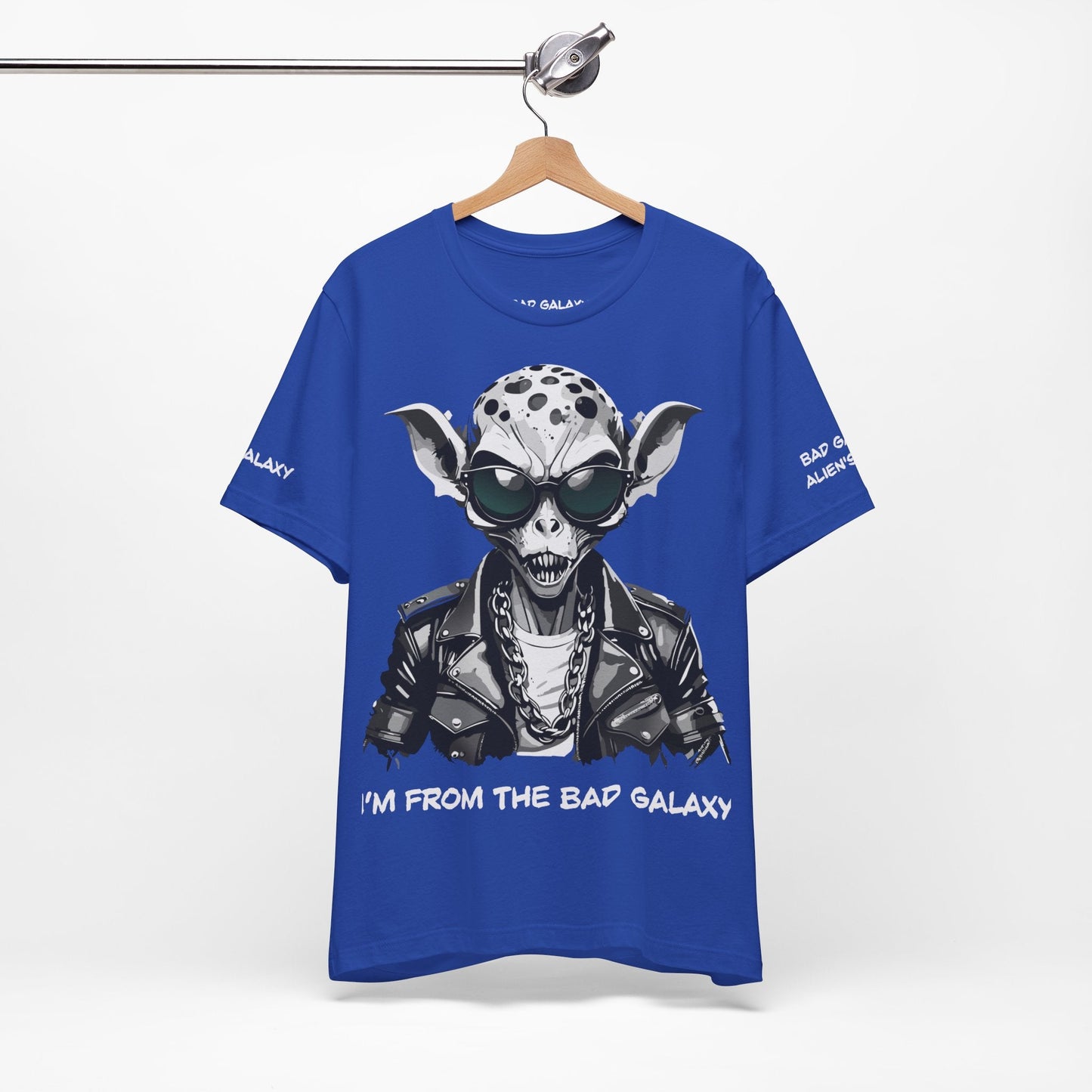 Alien Tee Shirt From Bad Galaxy Made To Order Lightweight 100 Cotton Tee With Eco Inks Free Shipping