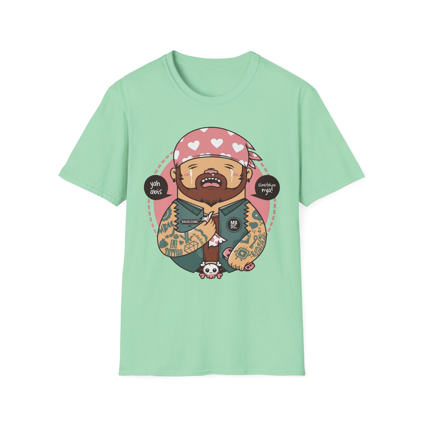 Cartoon Animation T Shirt Unisex Softstyle 100 Percent Ring Spun Cotton Comfort Tee