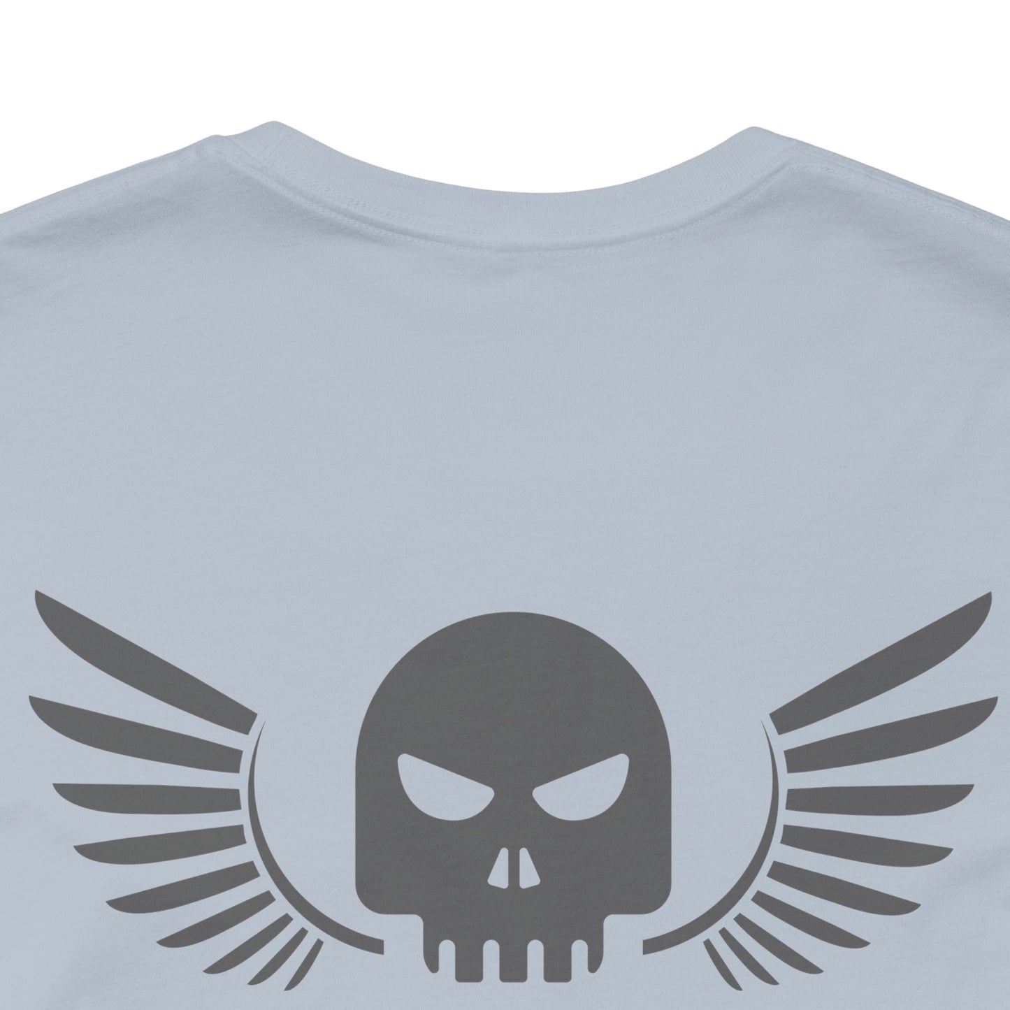 Unisex Cotton Tee Shirt with Skull