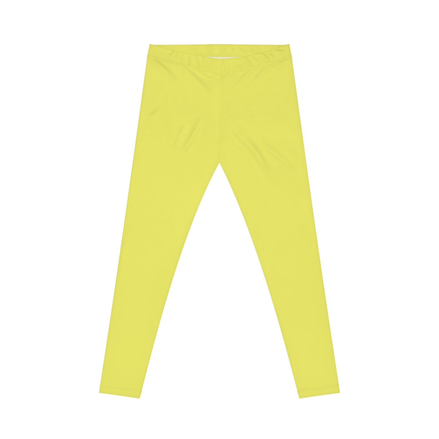 Lemon Color Women's Poly-Span Casual Leggings XS-2XL