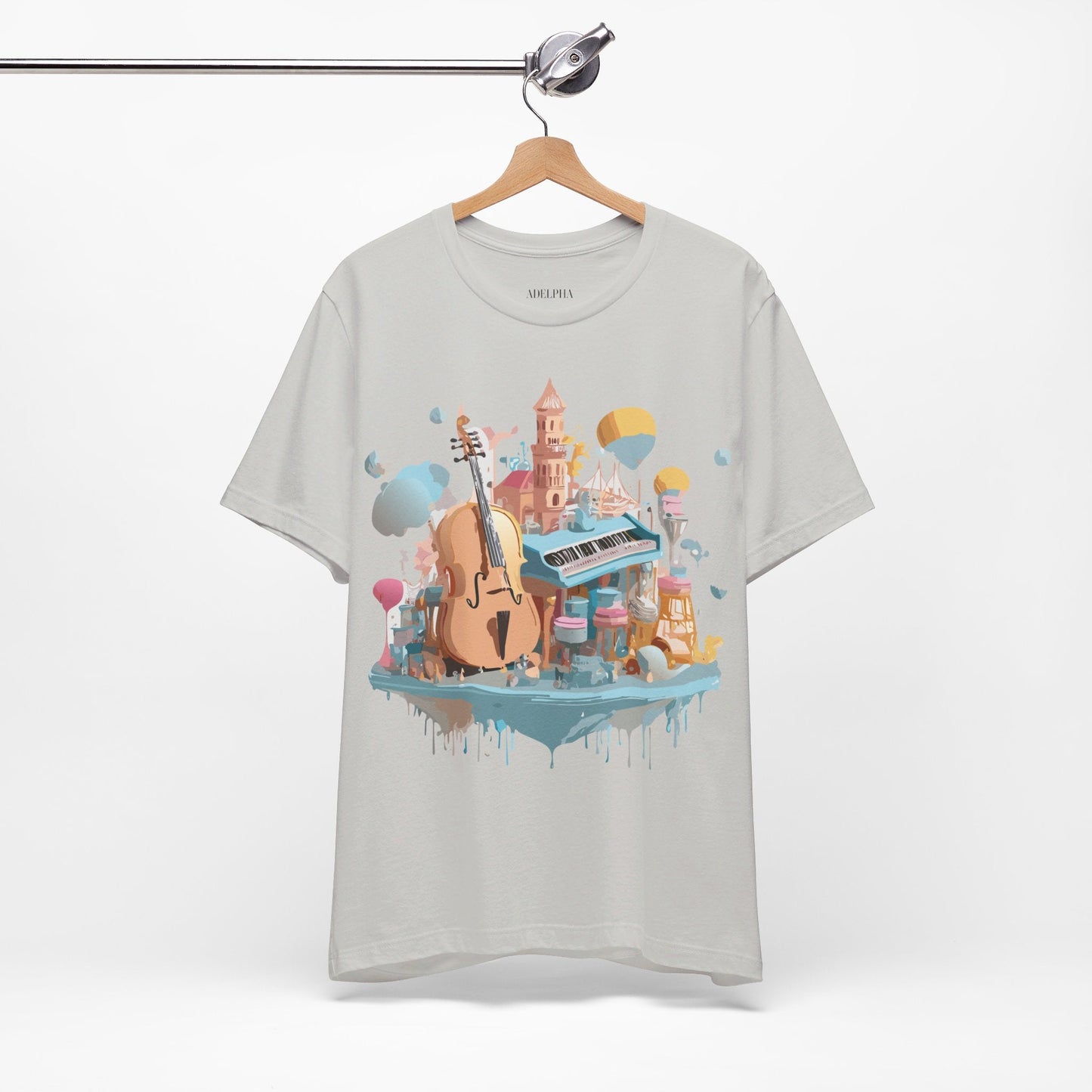 Adelpha Graphic Tee Unisex Short Sleeve Art Design Shirt Vintage Inspired Artwork Premium Quality