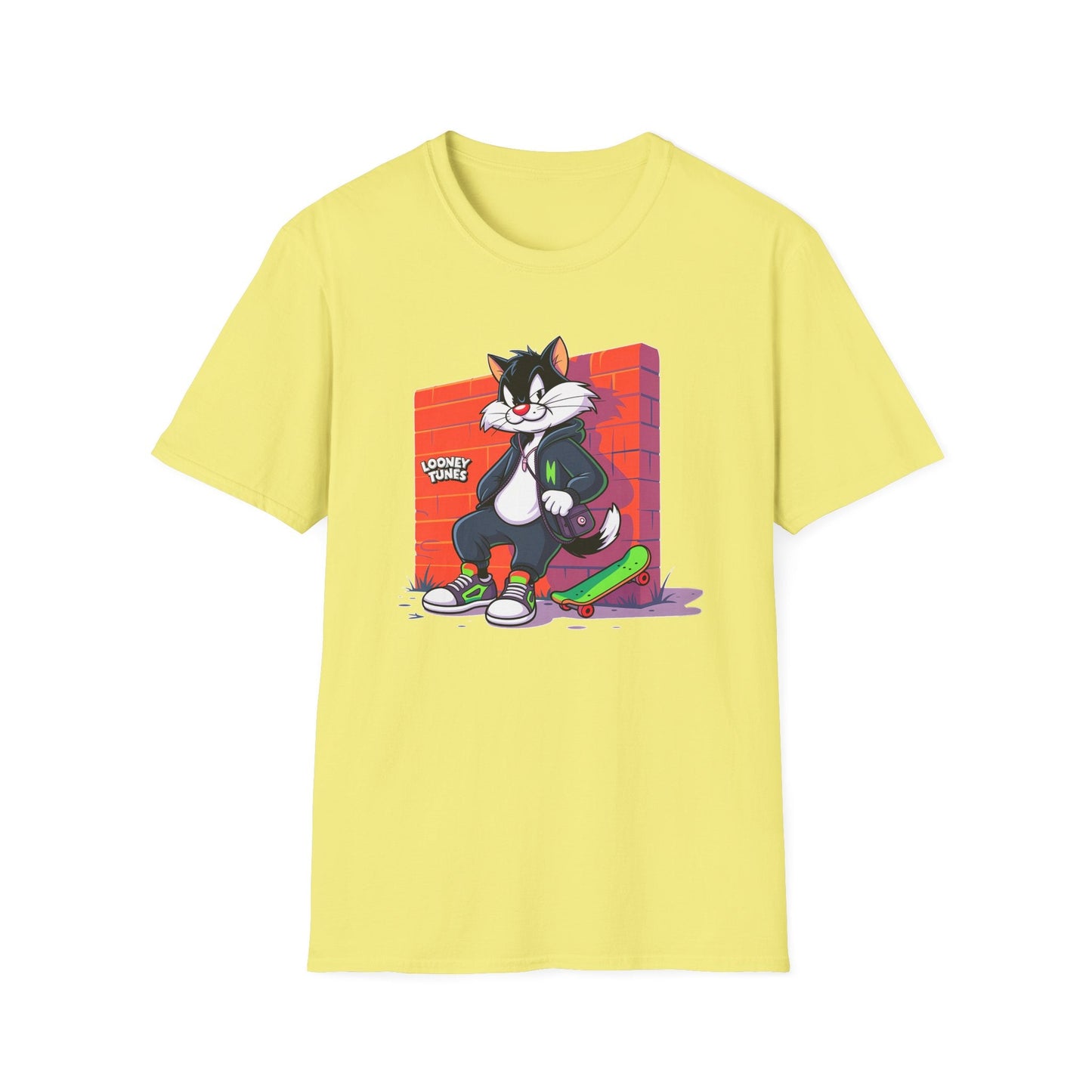 Cartoon T Shirt With Animation Design Unisex Softstyle Graphic Tee Funny Animals