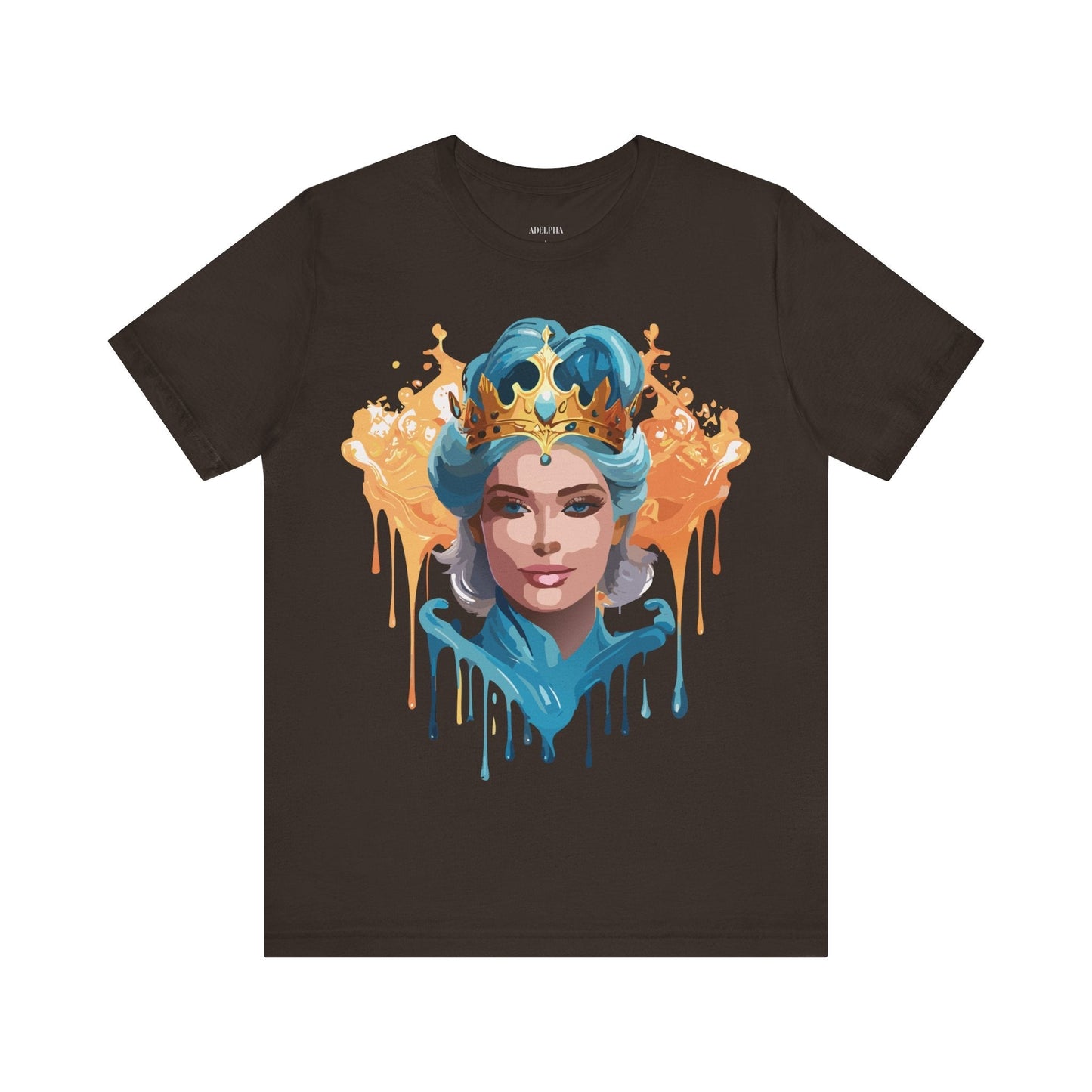 Queen Graphic Tee Unisex Jersey Short Sleeve Premium Quality Adelpha Vintage Inspired Artwork