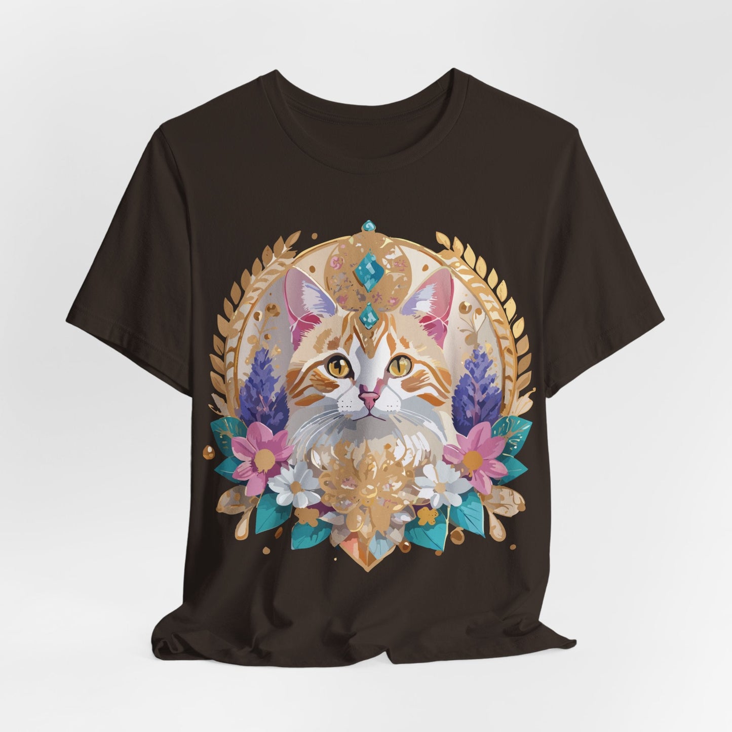 Medallion Graphic Unisex 100 Cotton Vintage Animal Medal Artwork Tee 10