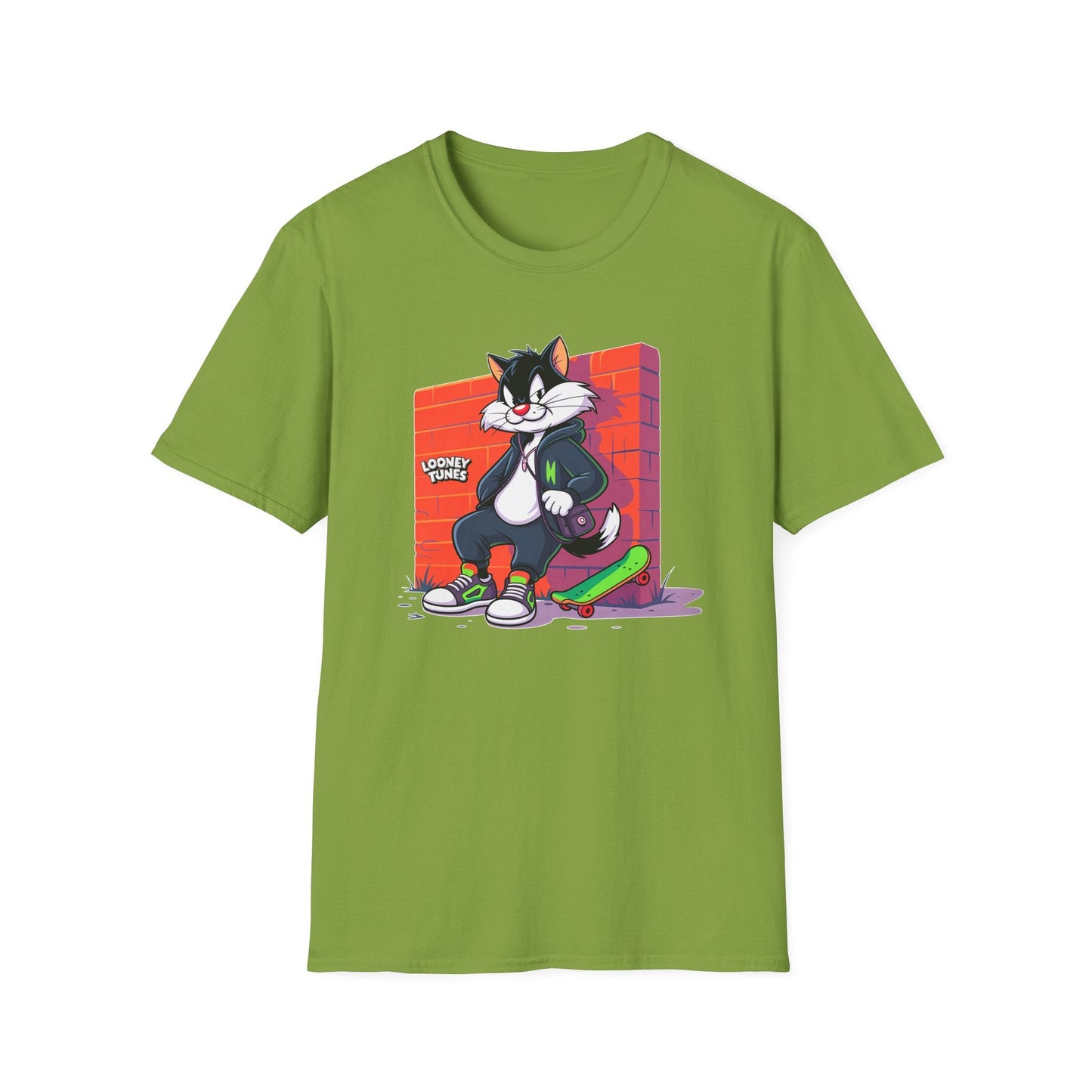 Cartoon T Shirt With Animation Design Unisex Softstyle Graphic Tee Funny Animals