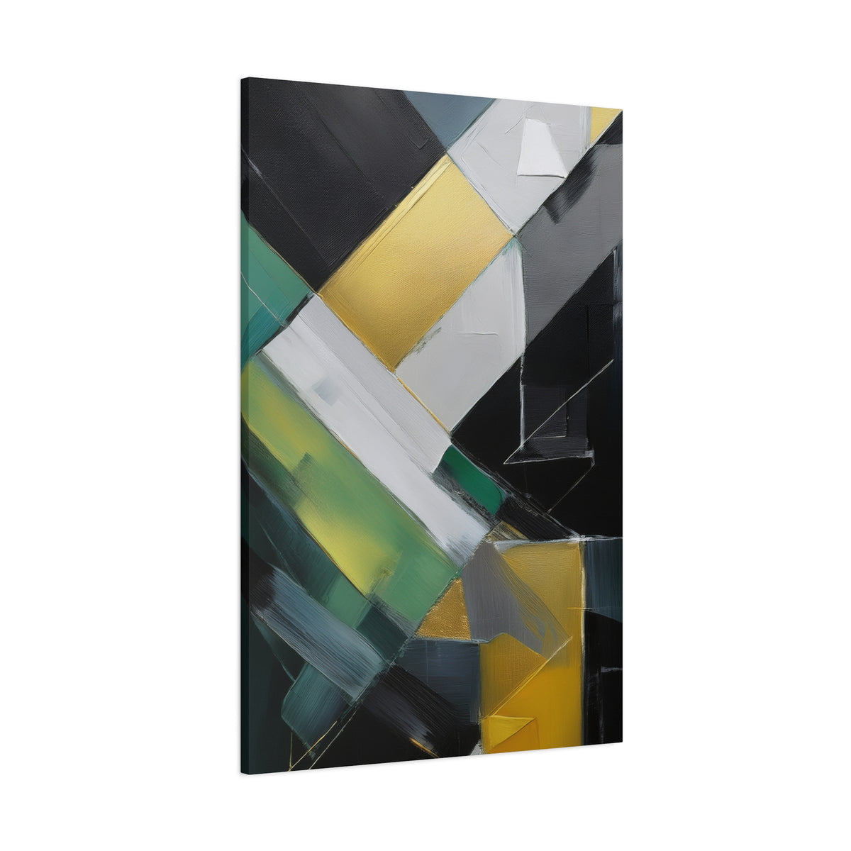 Abstract Geometric Painting Print Canvas 20x24,20x30,24x30 24x32,24x36,30x40 32x48,36x48,40x60 Pine-Wood Inner Frame ABS-78