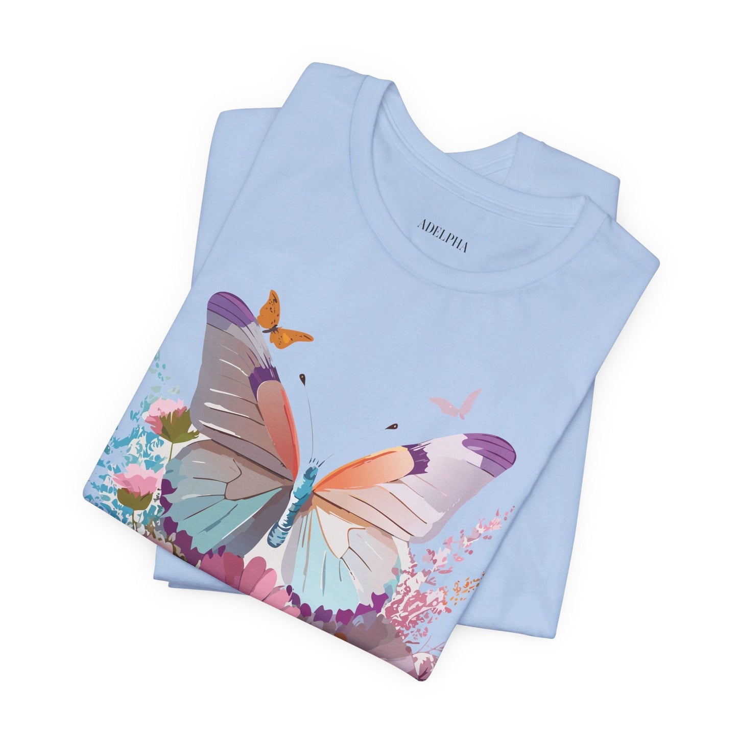Butterfly Graphic Tee Adelpha Vintage Inspired Unisex Short Sleeve Shirt