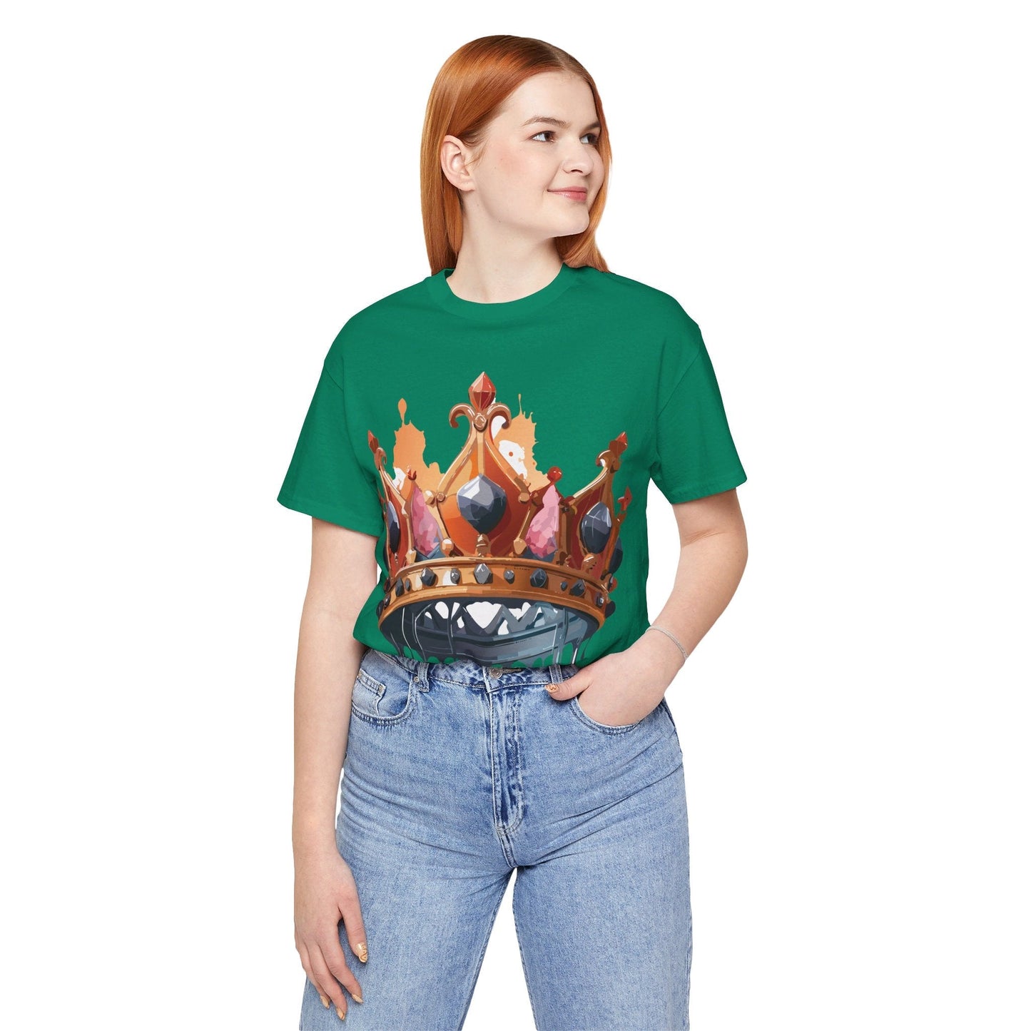 Adelpha Crown Graphic Tee Unisex Jersey Short Sleeve Art Design Vintage Inspired Shirt