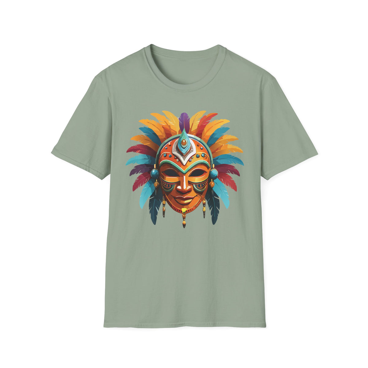 Mask Masquerade Carnival Graphic Tee Gildan Unisex 100 Cotton Tee Shirt m36