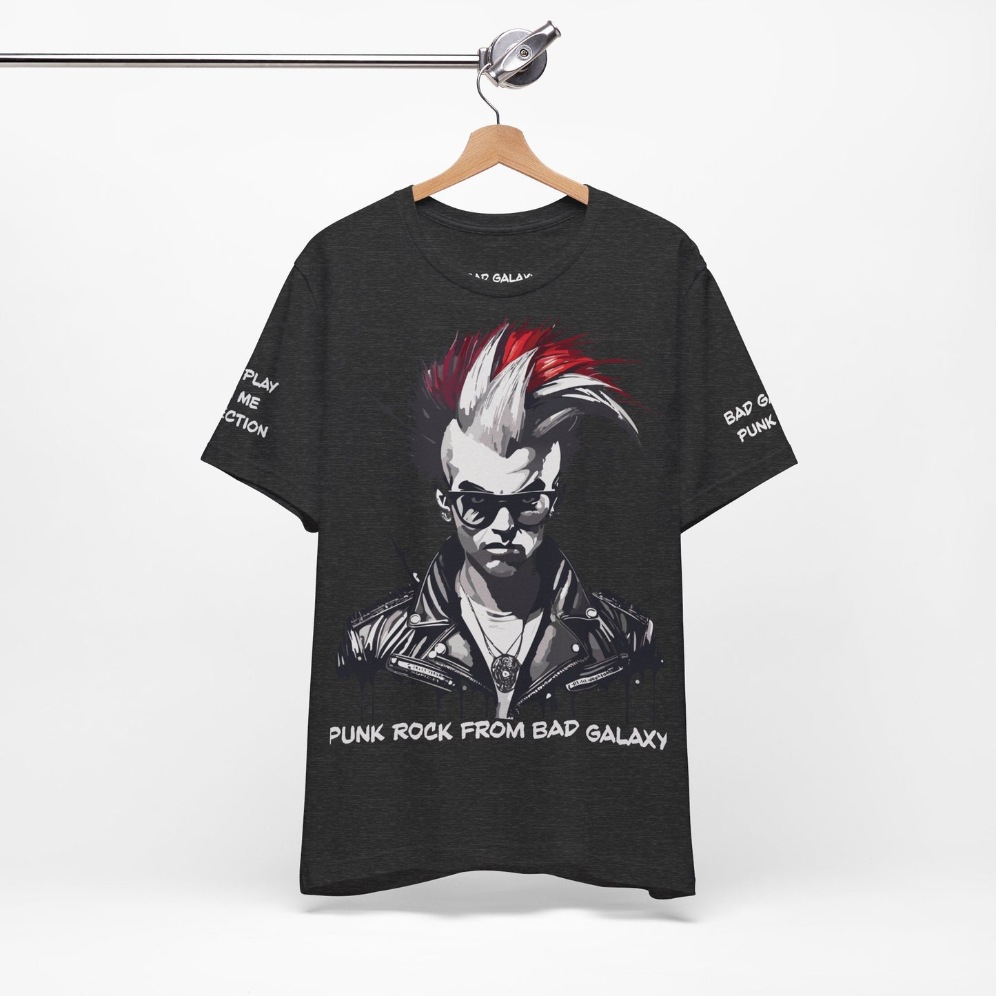 Punk Rock Tee Shirt Made In USA 100 Percent Cotton Eco Friendly Inks Durable Stitching