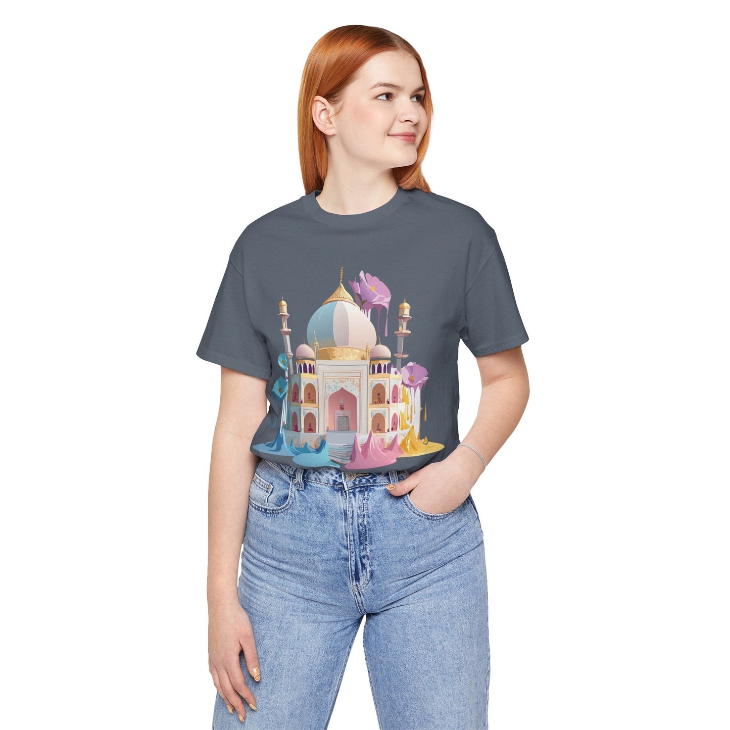 Tourist Shirt With Bukhara Graphic Tee Unisex Short Sleeve Art Design By Adelpha