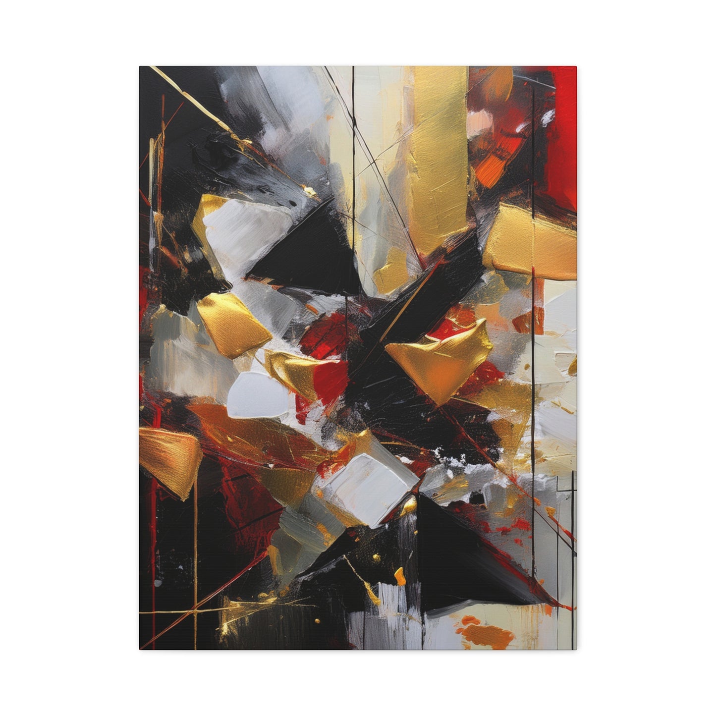 Abstract Oil Painting Print Canvas 20x24,20x30,24x30 24x32,24x36,30x40 32x48,36x48,40x60 Pine-Wood Inner Frame ABS-186