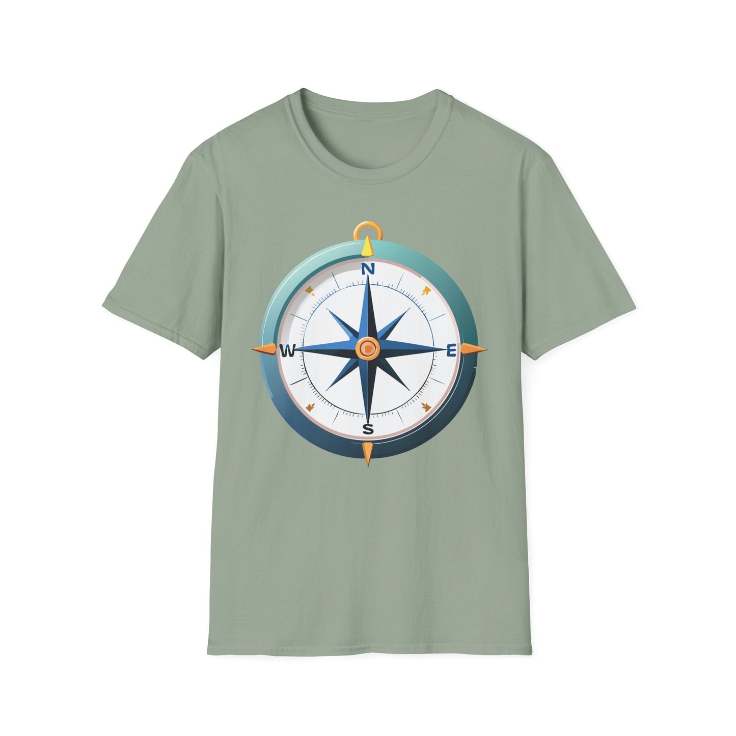 Compass Navigator Graphic Tee Unisex 100 Cotton 7